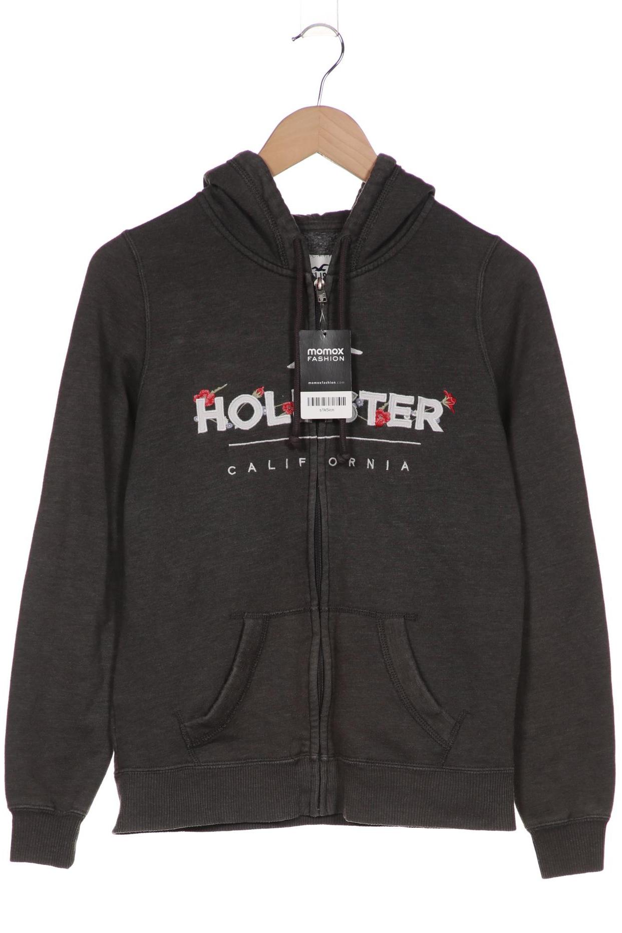 

Hollister Damen Kapuzenpullover, grau, Gr. 34