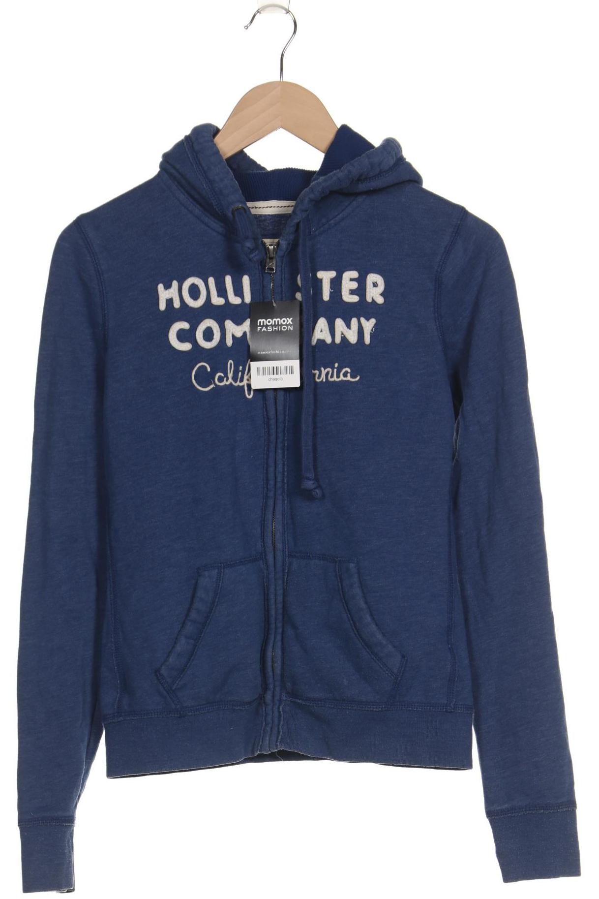 

Hollister Damen Kapuzenpullover, blau, Gr. 42