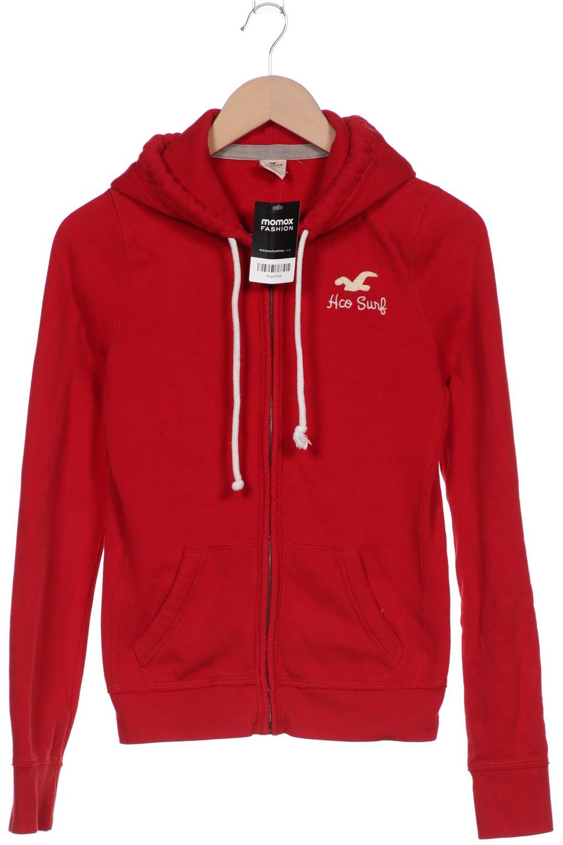 

Hollister Damen Kapuzenpullover, rot