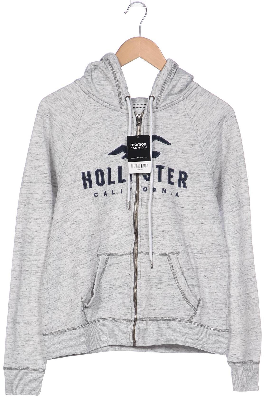

Hollister Damen Kapuzenpullover, grau, Gr. 38