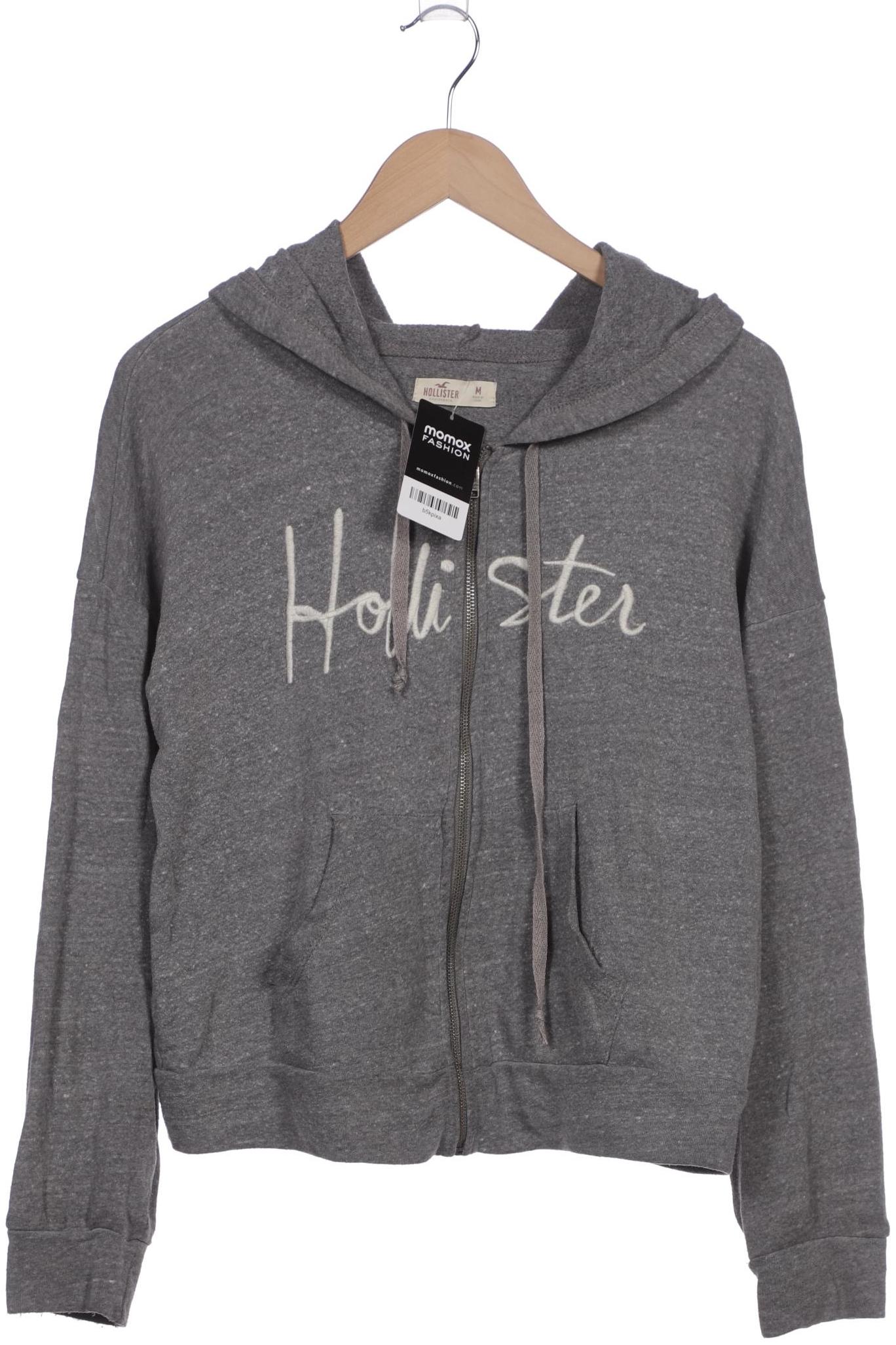 

Hollister Damen Kapuzenpullover, grau, Gr. 38