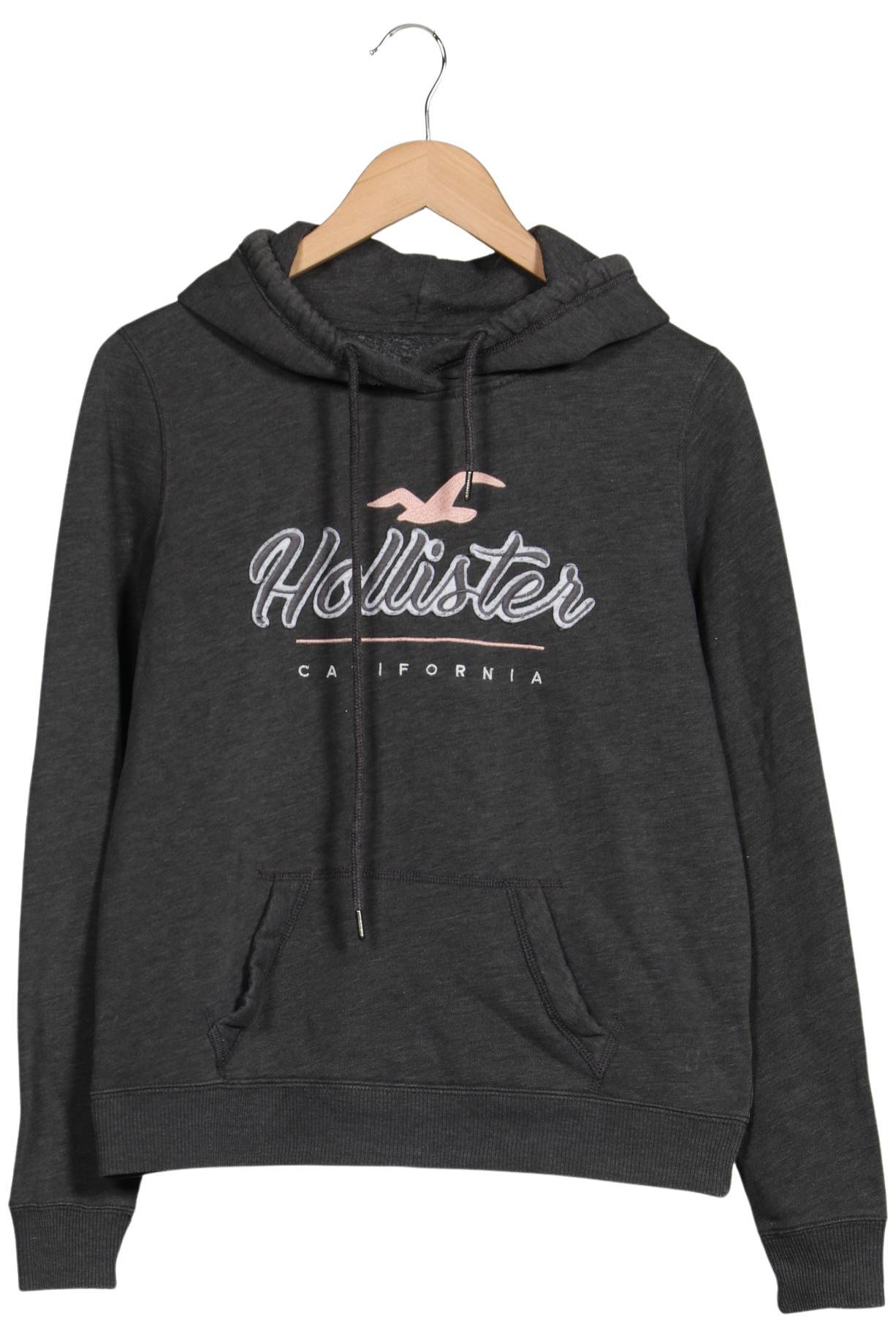 

Hollister Damen Kapuzenpullover, grau, Gr. 38
