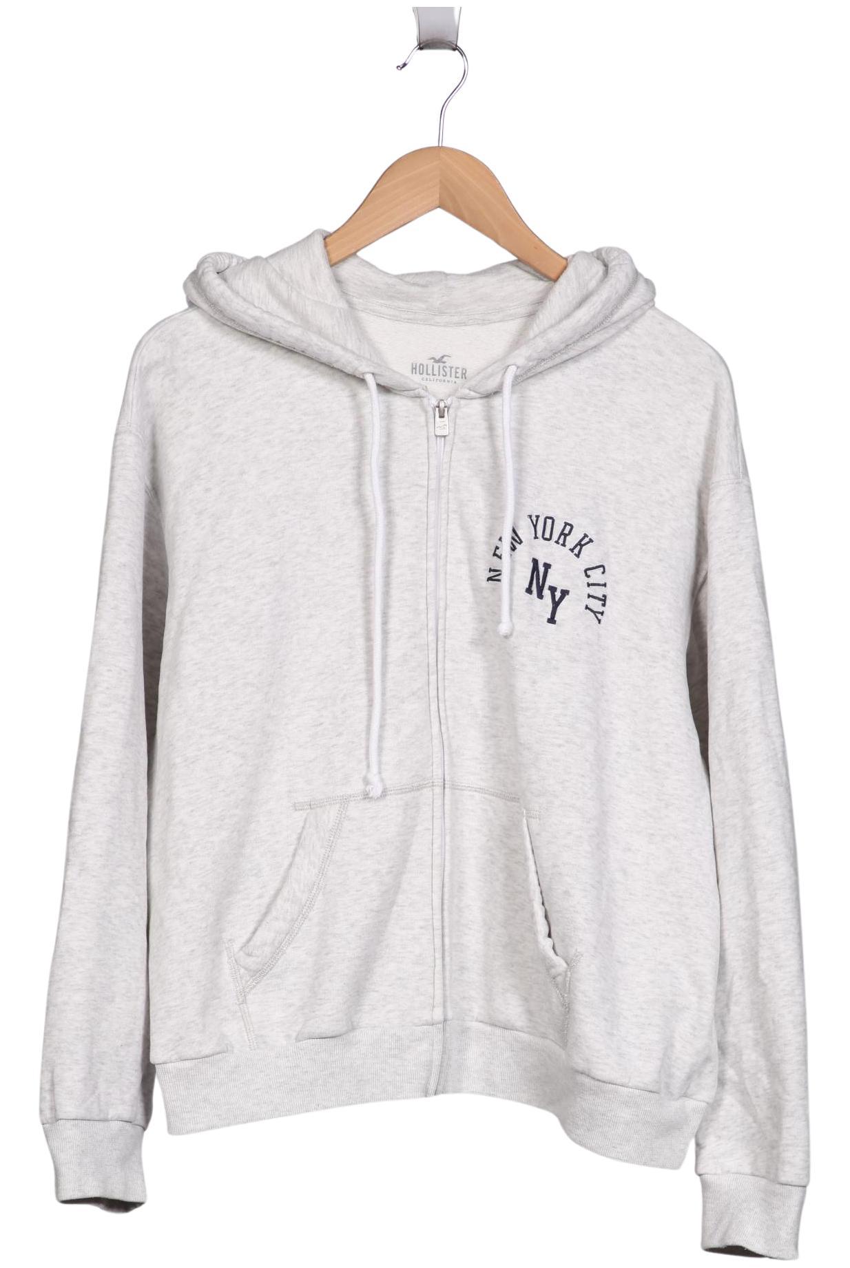 

Hollister Damen Kapuzenpullover, grau, Gr. 42