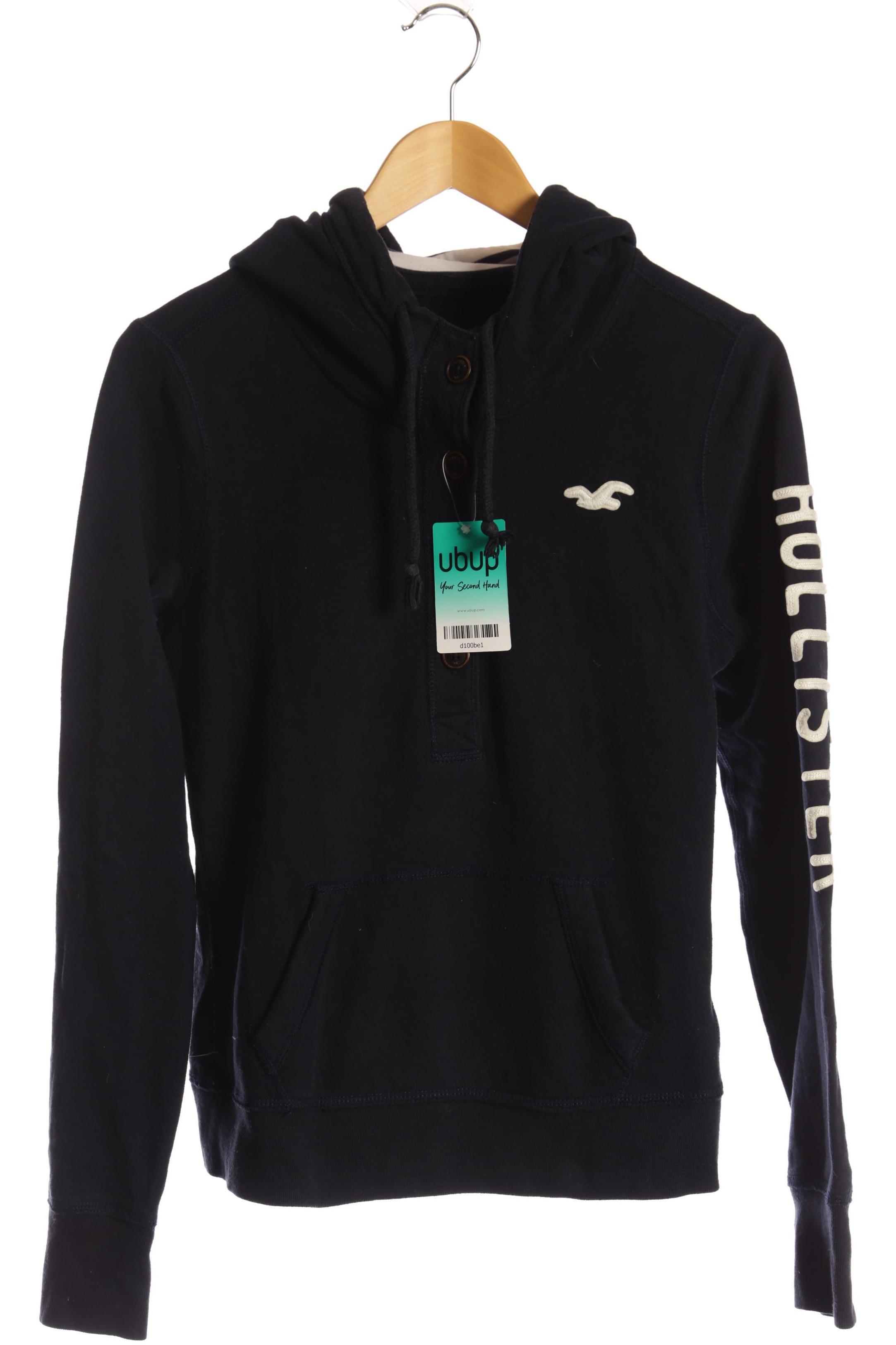

Hollister Damen Kapuzenpullover, blau, Gr.