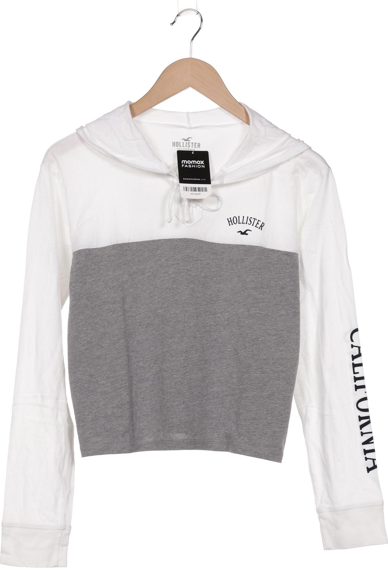 

Hollister Damen Kapuzenpullover, grau, Gr. 34