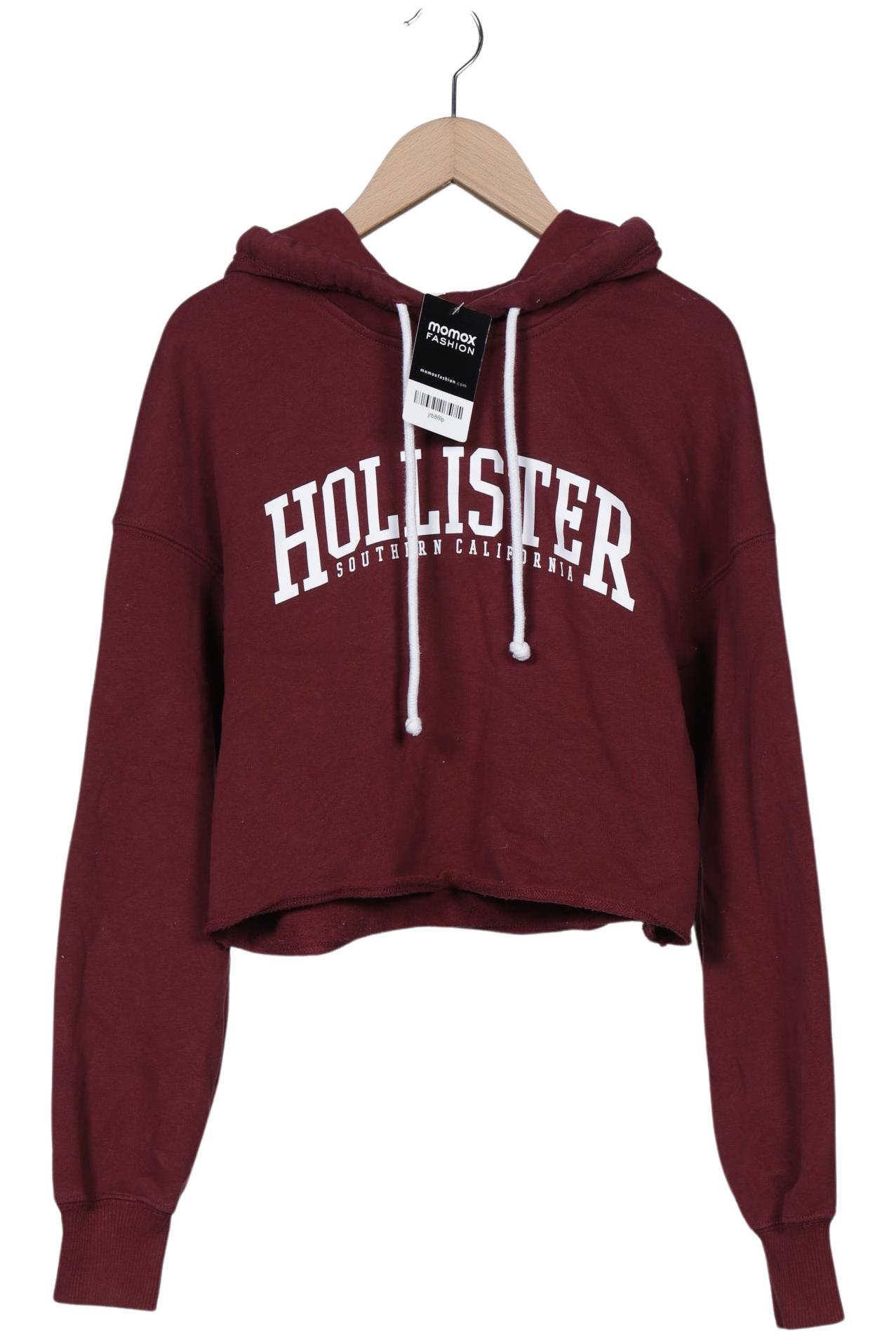 

Hollister Damen Kapuzenpullover, bordeaux, Gr. 36