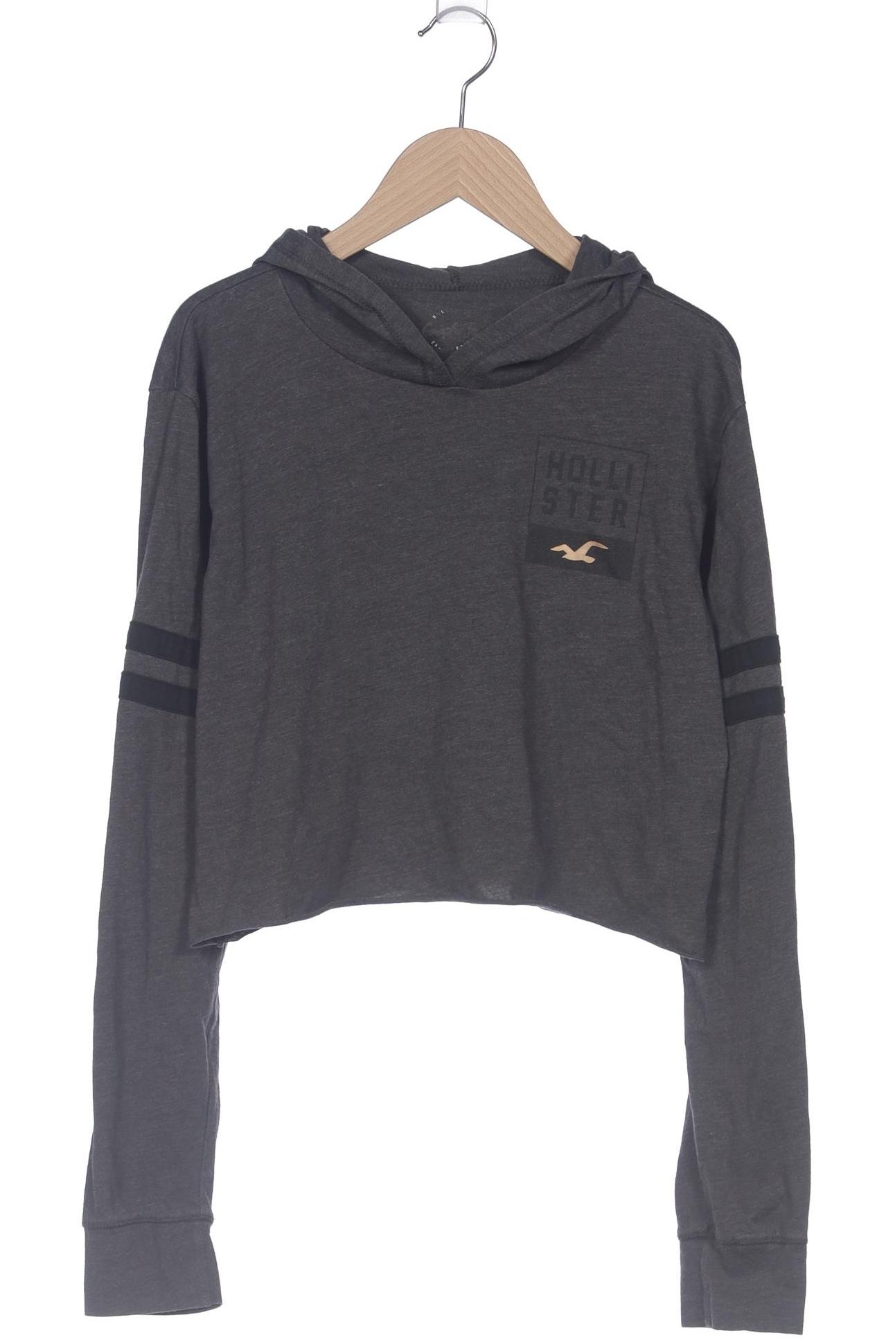 

Hollister Damen Kapuzenpullover, grau, Gr. 34