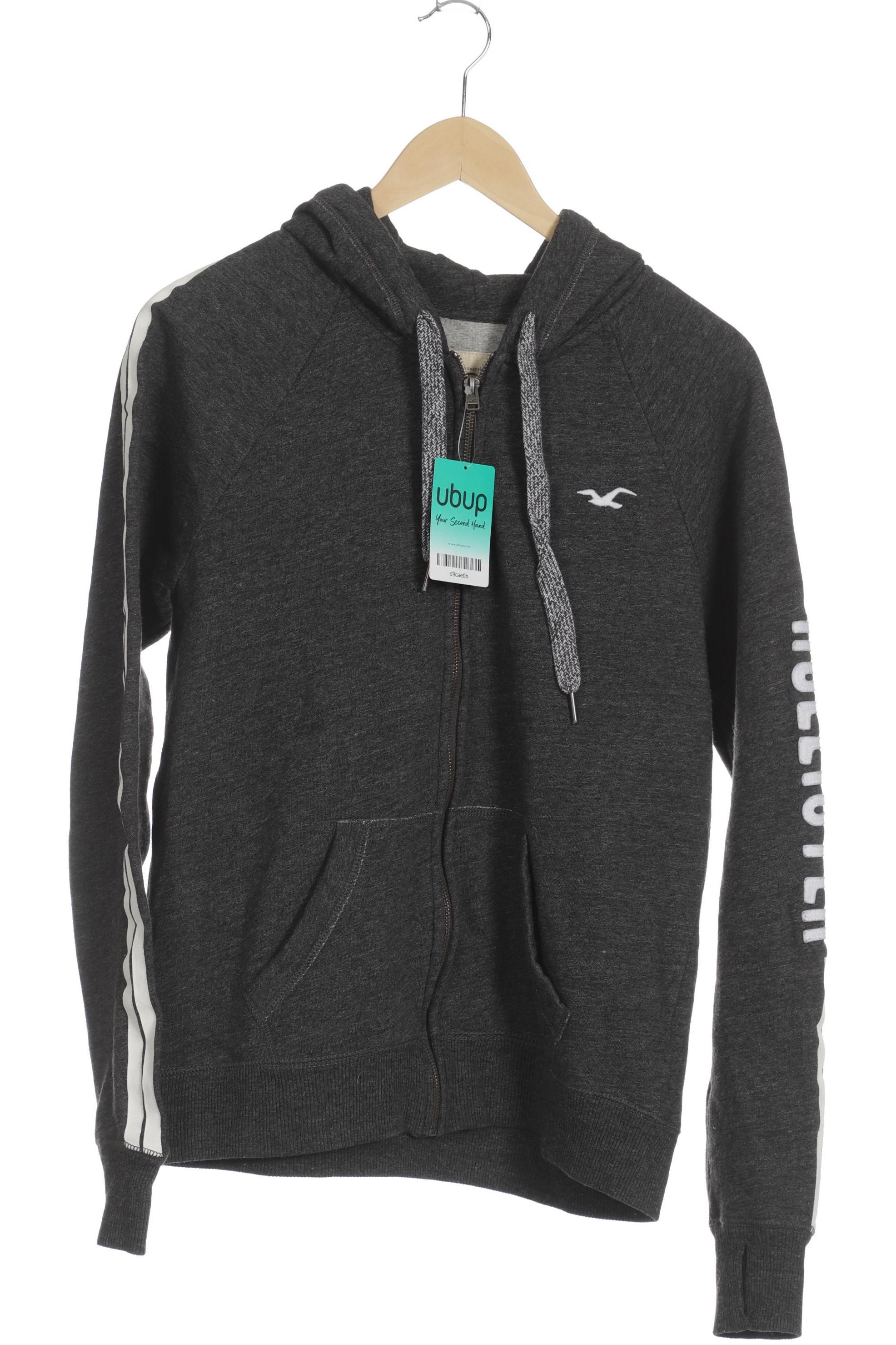 

Hollister Damen Kapuzenpullover, grau, Gr.