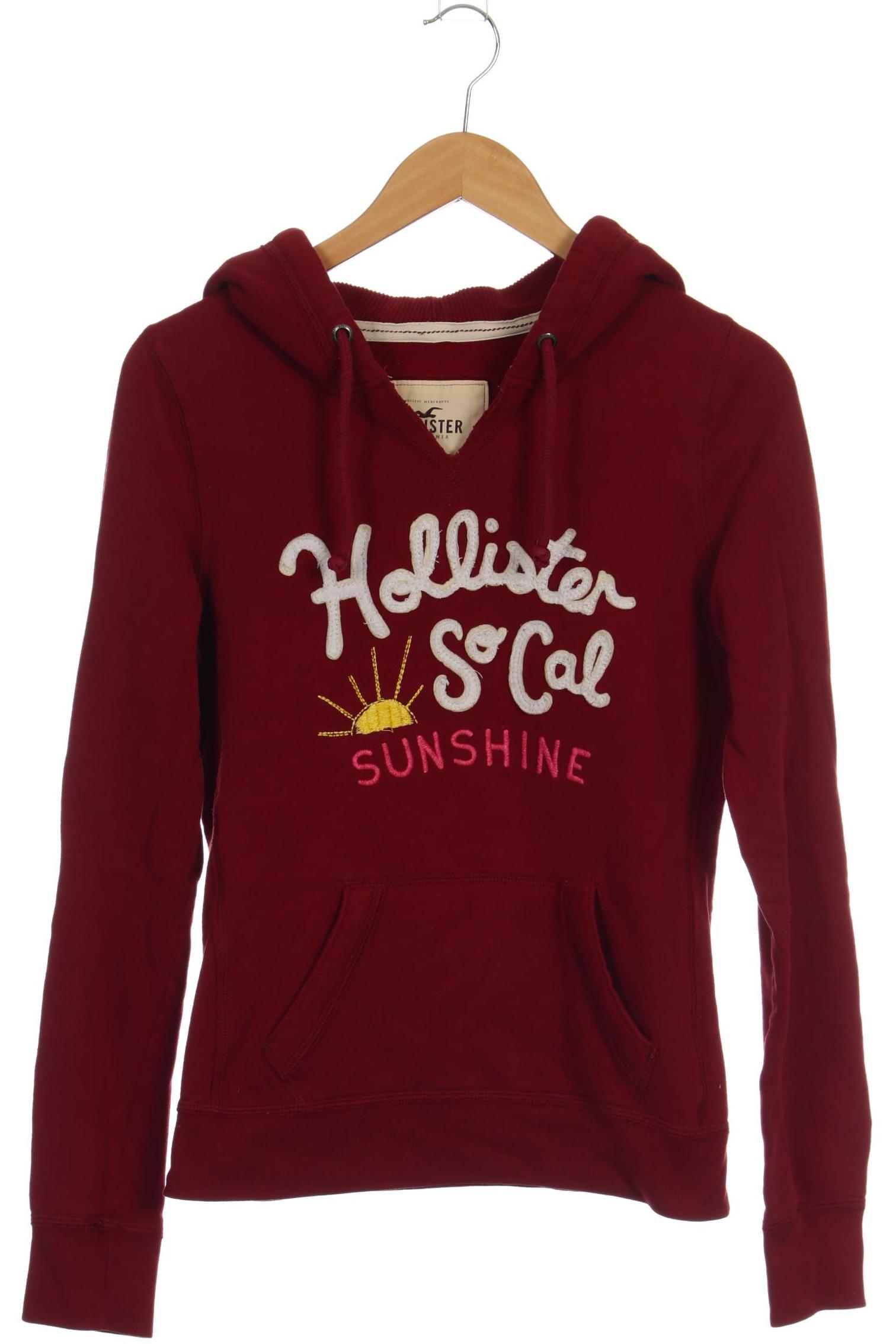

Hollister Damen Kapuzenpullover, rot, Gr.