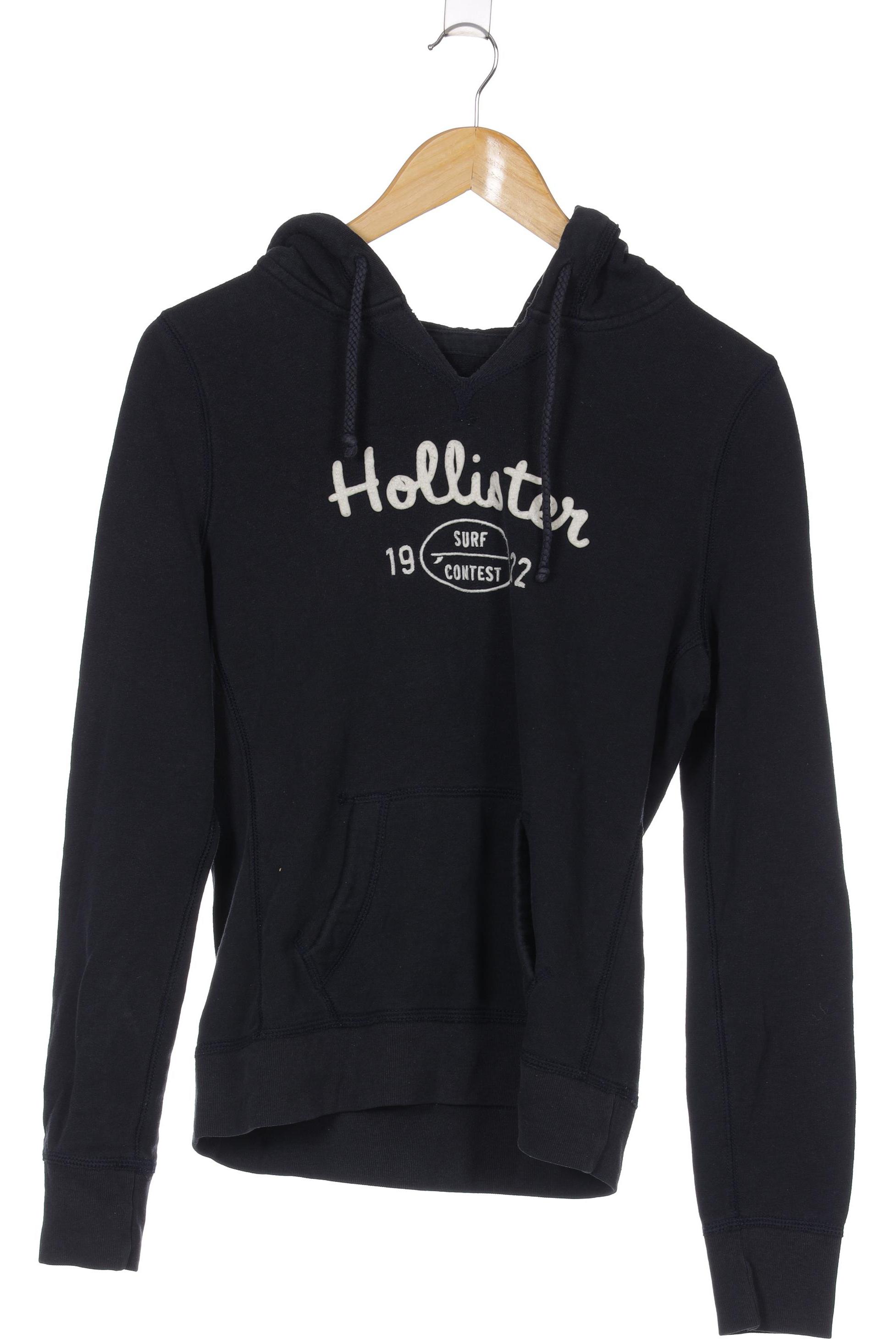 

Hollister Damen Kapuzenpullover, blau, Gr.