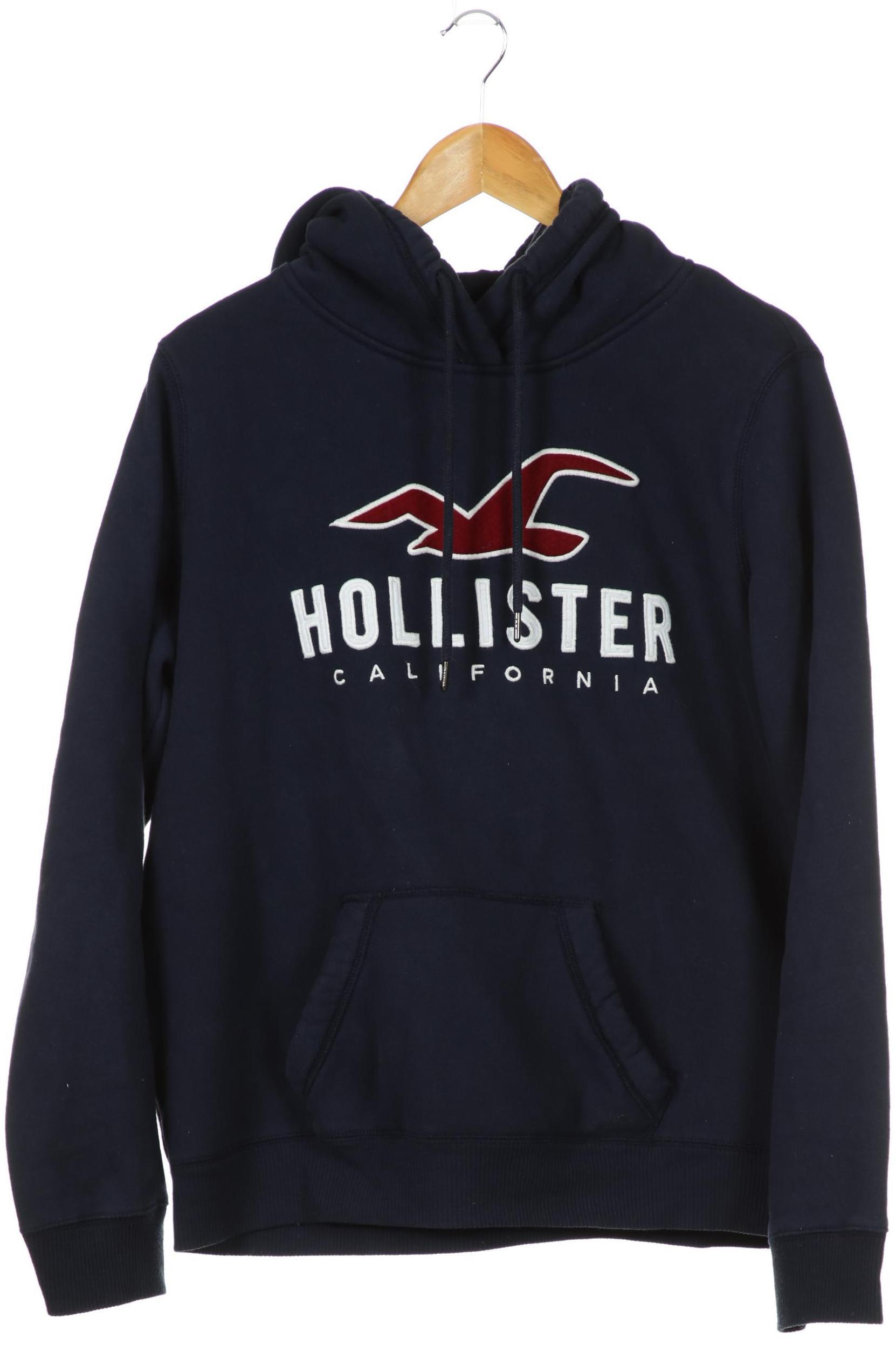 

Hollister Damen Kapuzenpullover, blau, Gr.