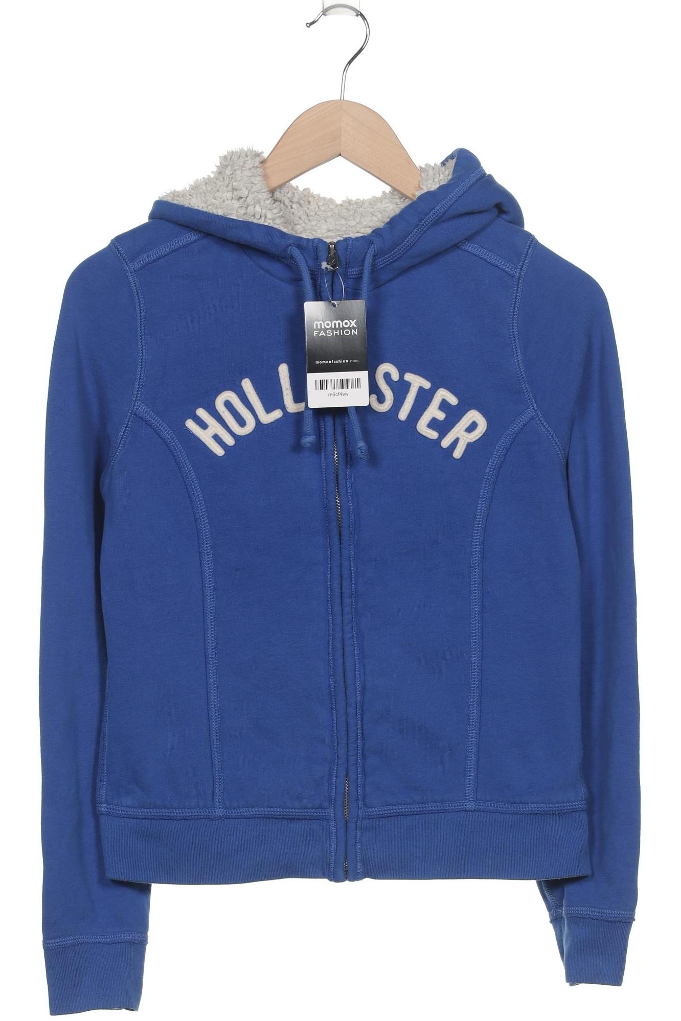 

Hollister Damen Kapuzenpullover, blau, Gr. 38