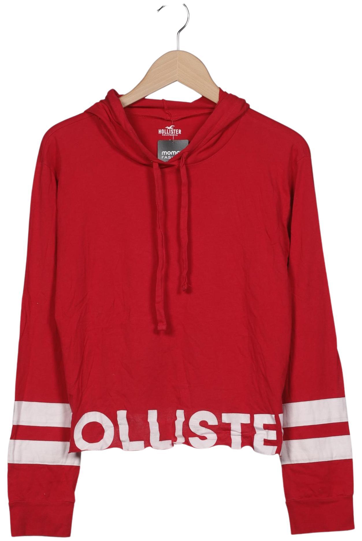 

Hollister Damen Kapuzenpullover, rot, Gr. 36