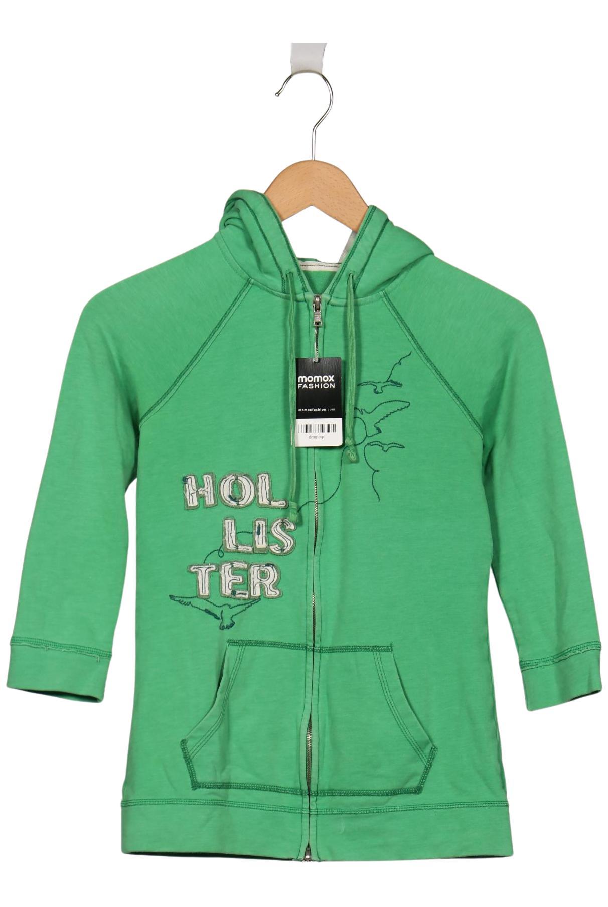 

Hollister Damen Kapuzenpullover, grün, Gr. 36