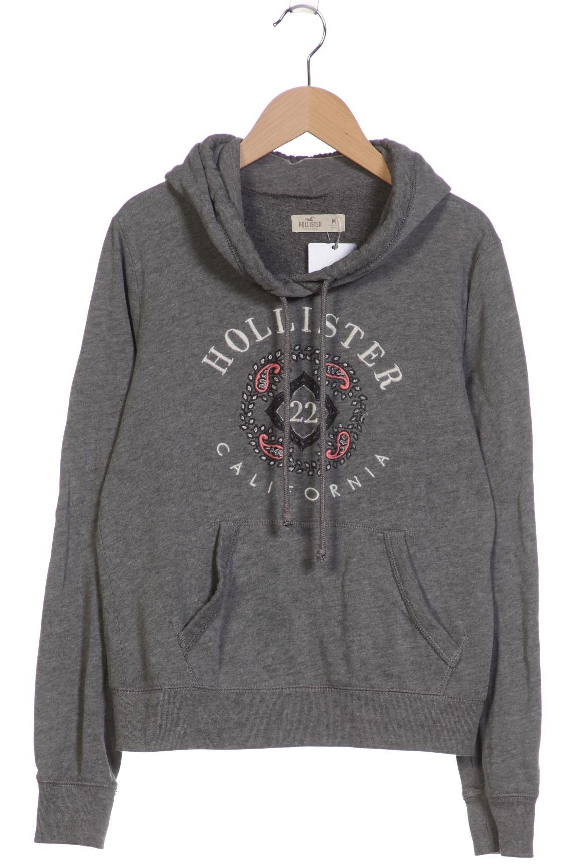 

Hollister Damen Kapuzenpullover, grau, Gr. 38