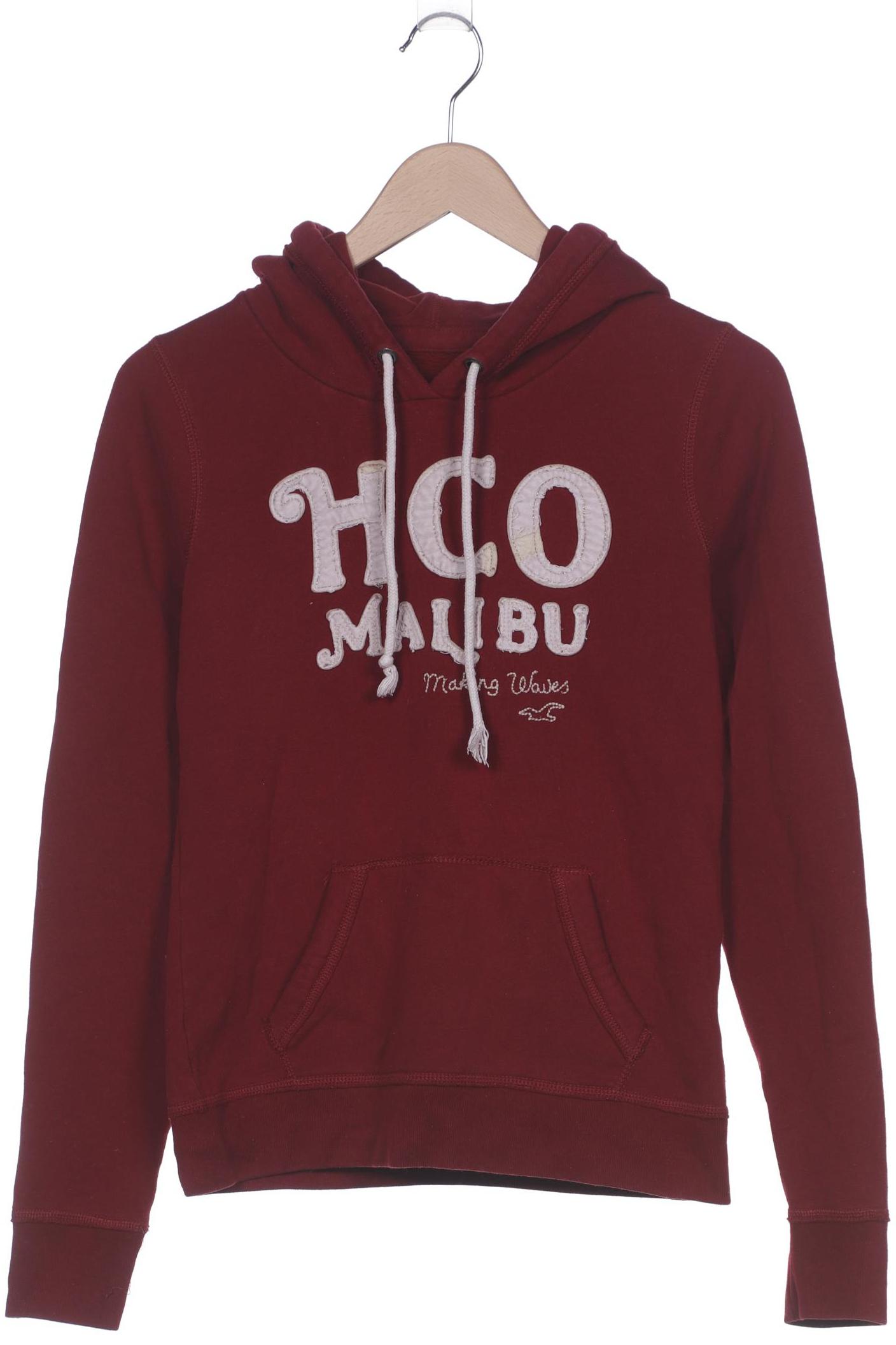

Hollister Damen Kapuzenpullover, bordeaux, Gr. 38