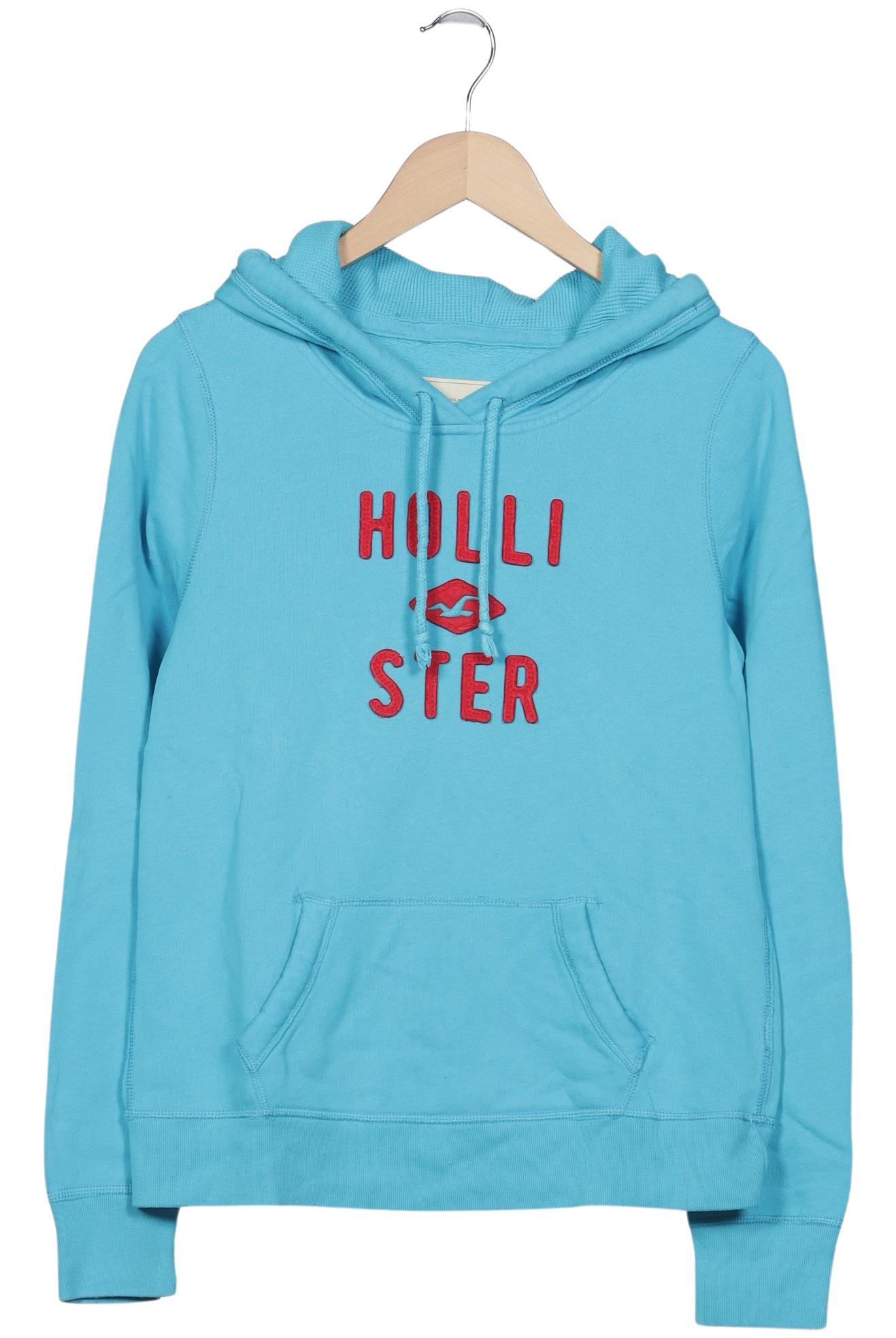 

Hollister Damen Kapuzenpullover, blau, Gr. 42