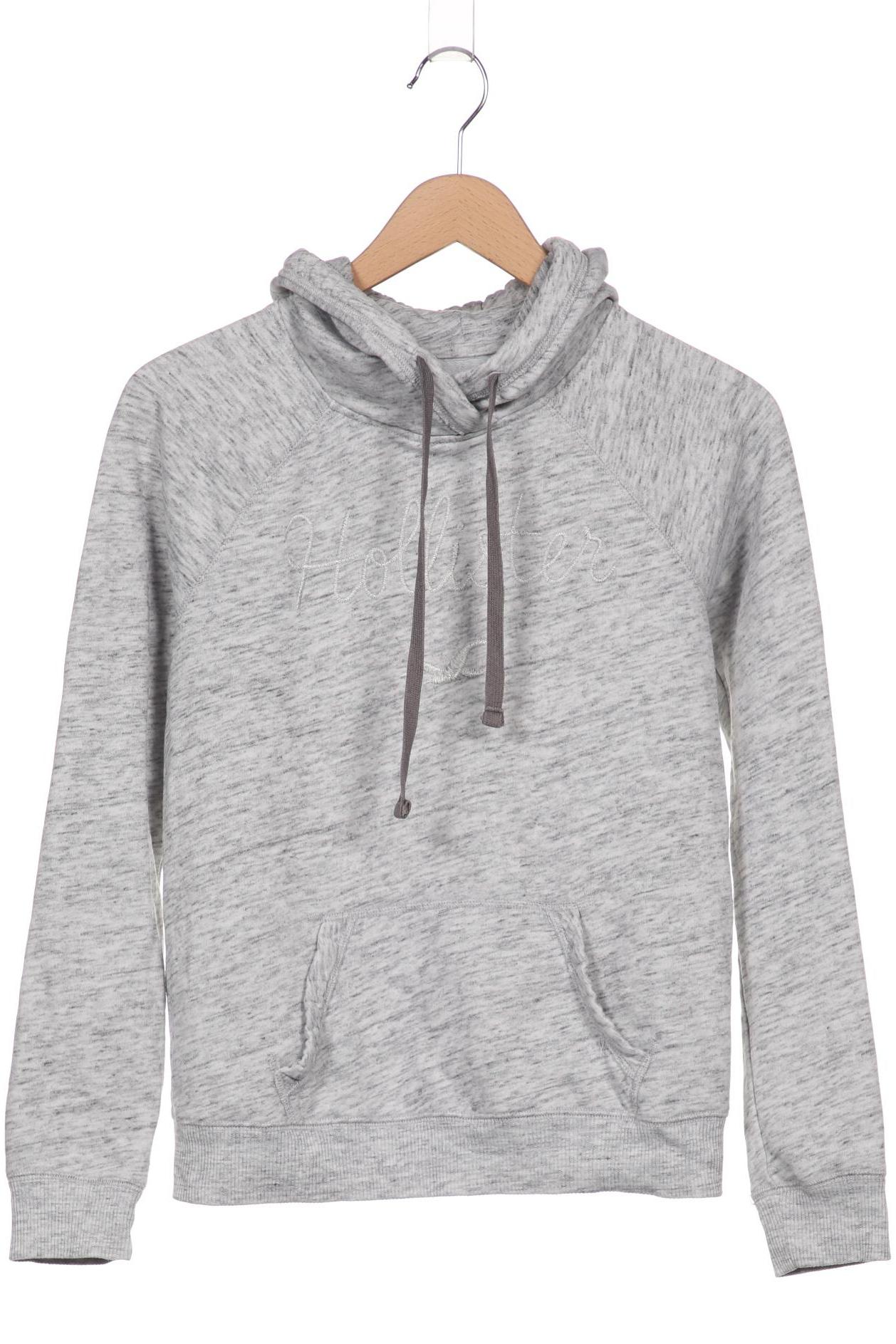 

Hollister Damen Kapuzenpullover, grau, Gr. 38