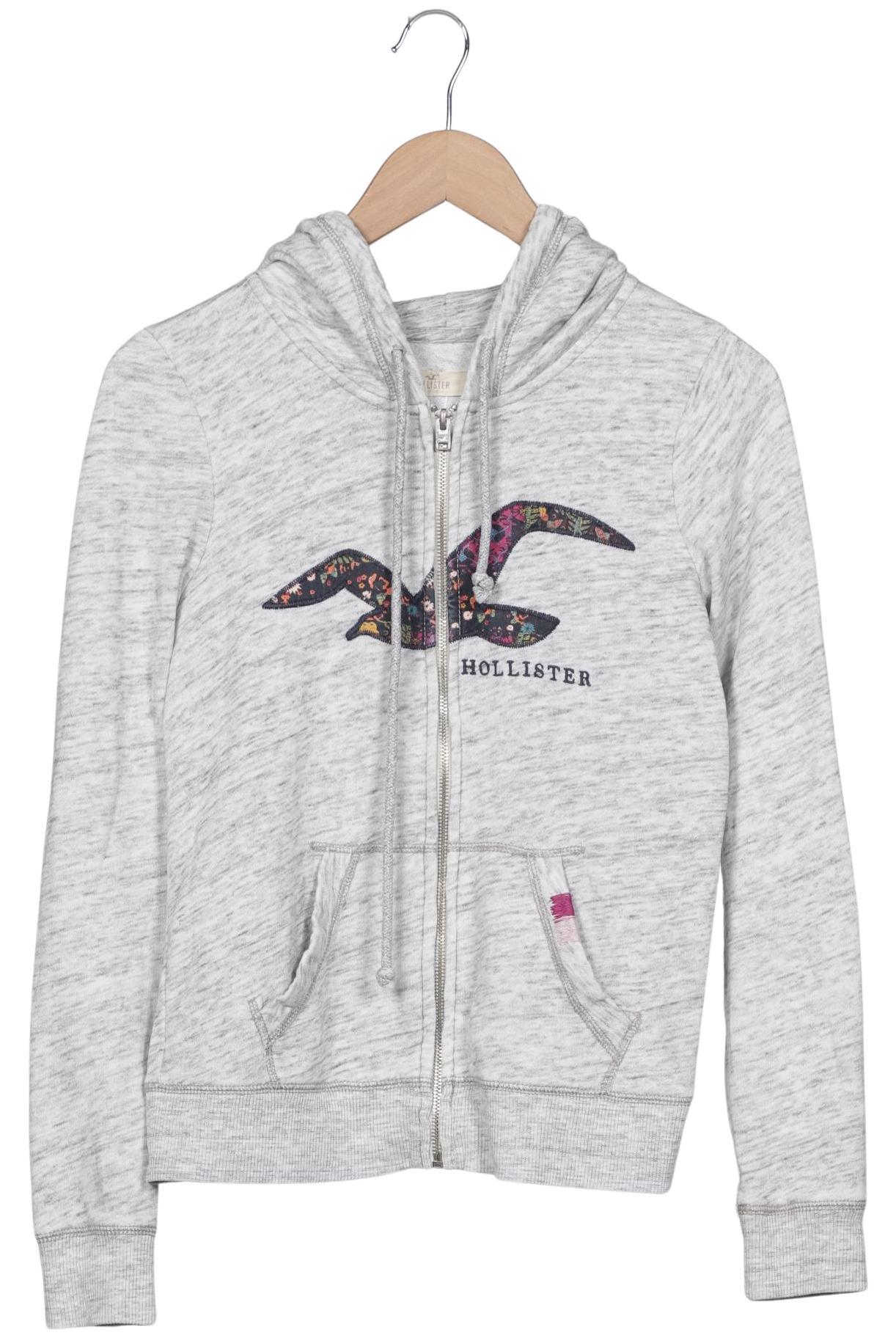 

Hollister Damen Kapuzenpullover, grau, Gr. 38