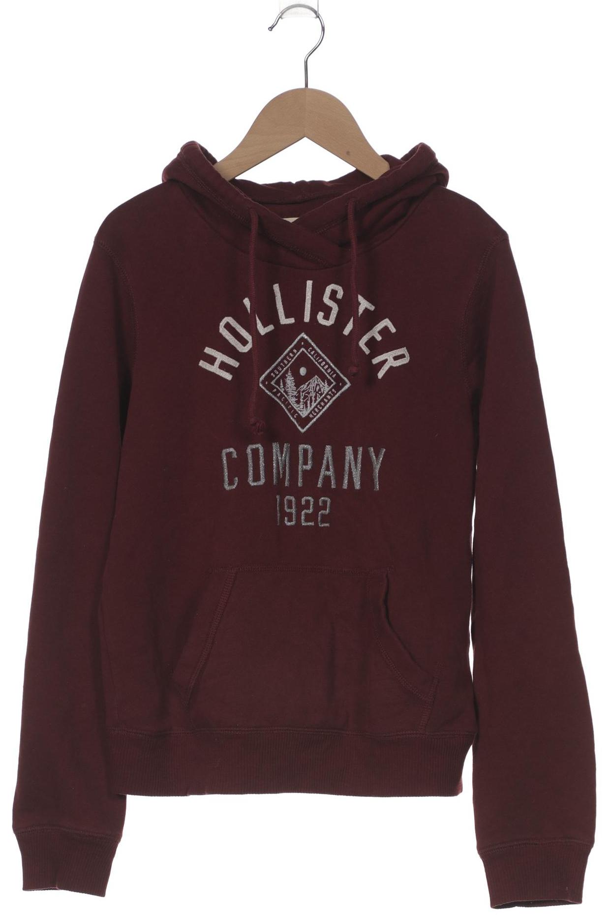 

Hollister Damen Kapuzenpullover, bordeaux, Gr. 36