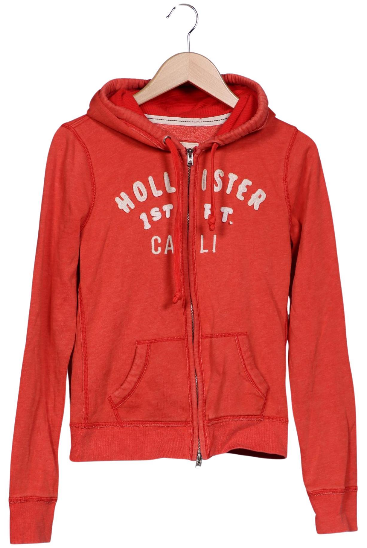 

Hollister Damen Kapuzenpullover, rot, Gr. 42