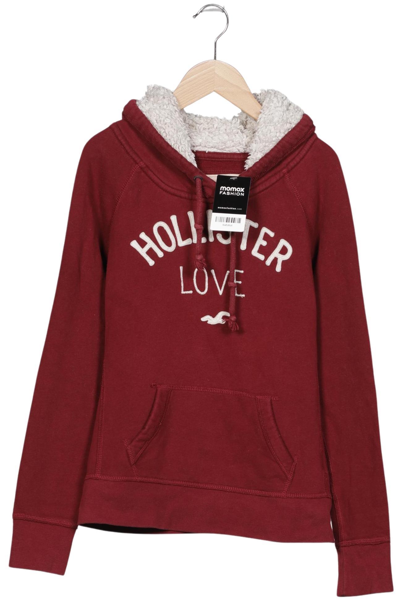 

Hollister Damen Kapuzenpullover, bordeaux, Gr. 38