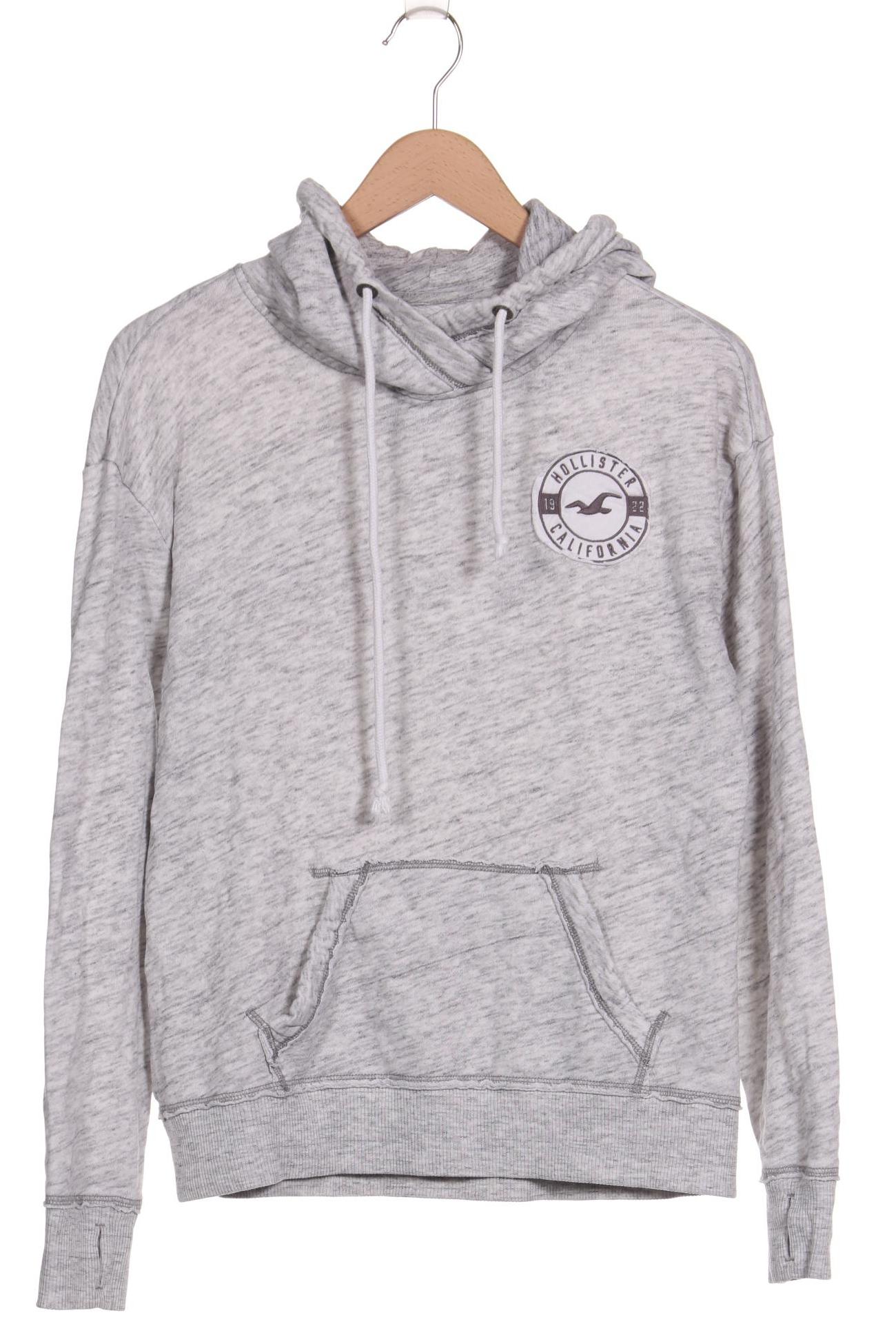 

Hollister Damen Kapuzenpullover, grau, Gr. 38