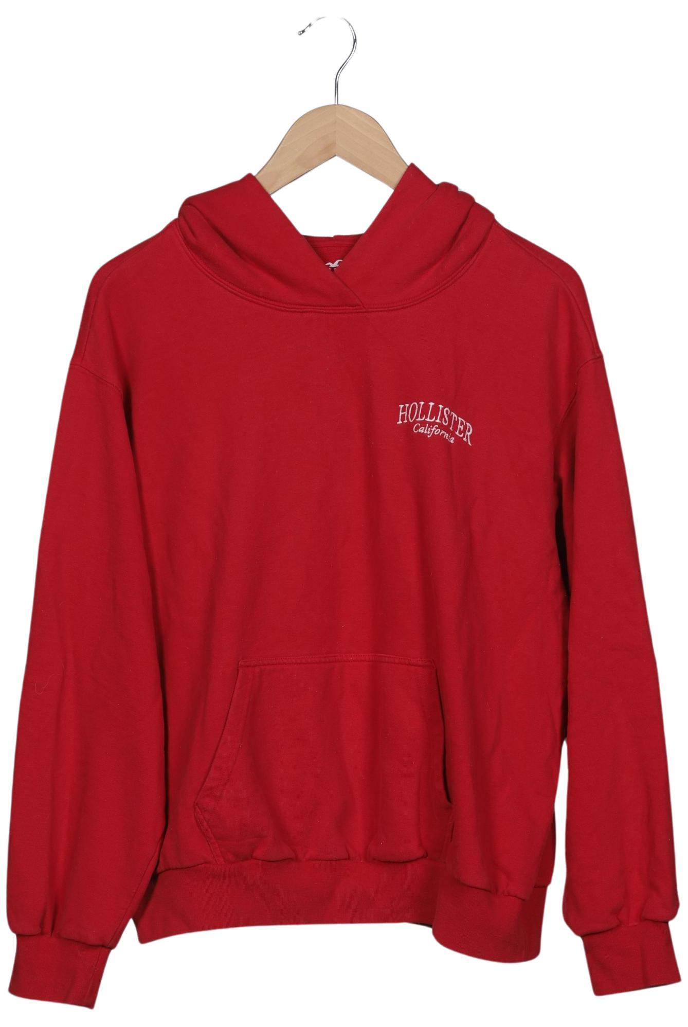 

Hollister Damen Kapuzenpullover, rot, Gr. 42