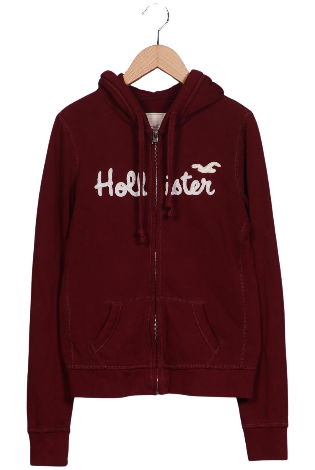 

Hollister Damen Kapuzenpullover, bordeaux, Gr. 38