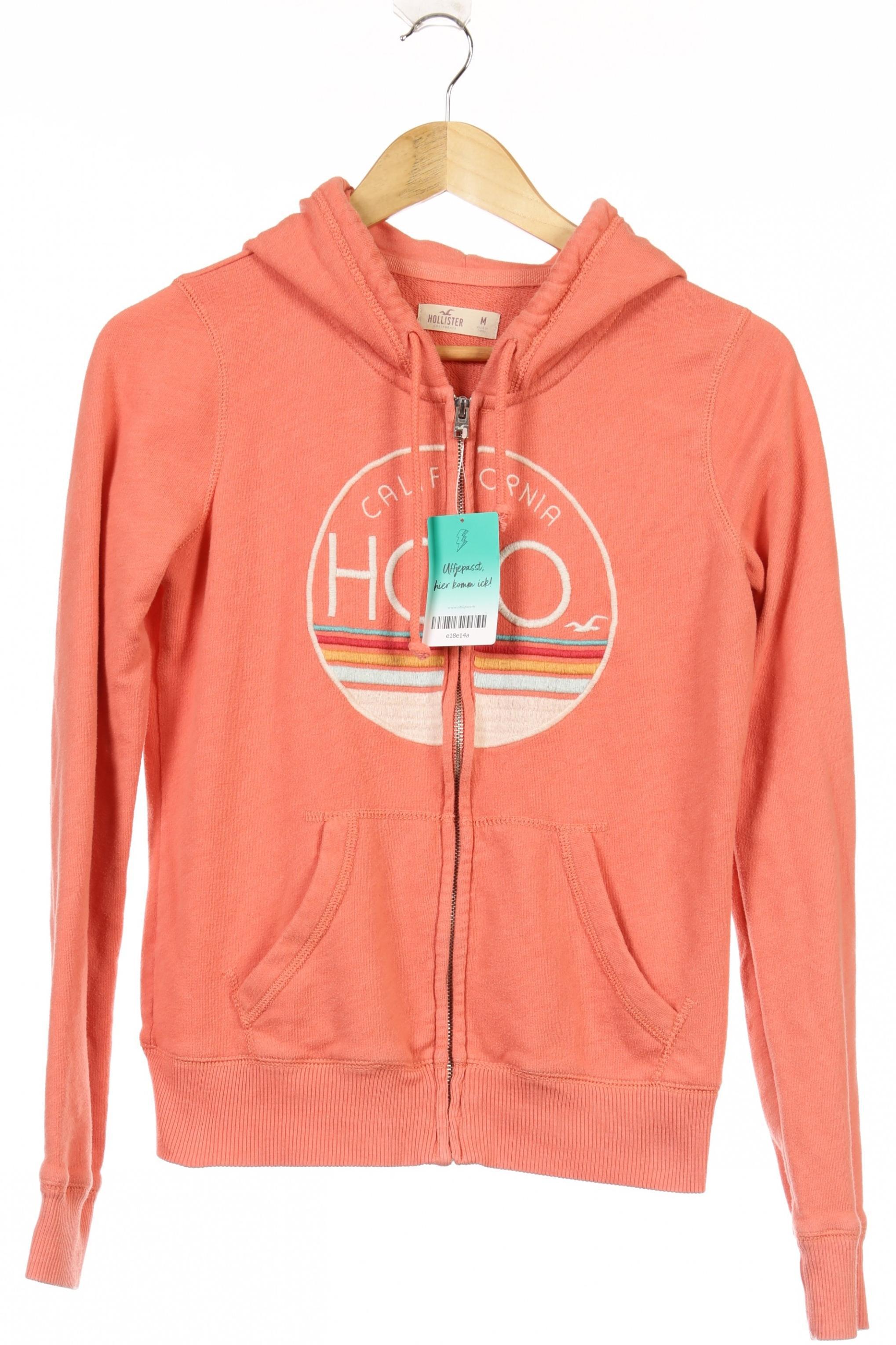 

Hollister Damen Kapuzenpullover, orange, Gr.