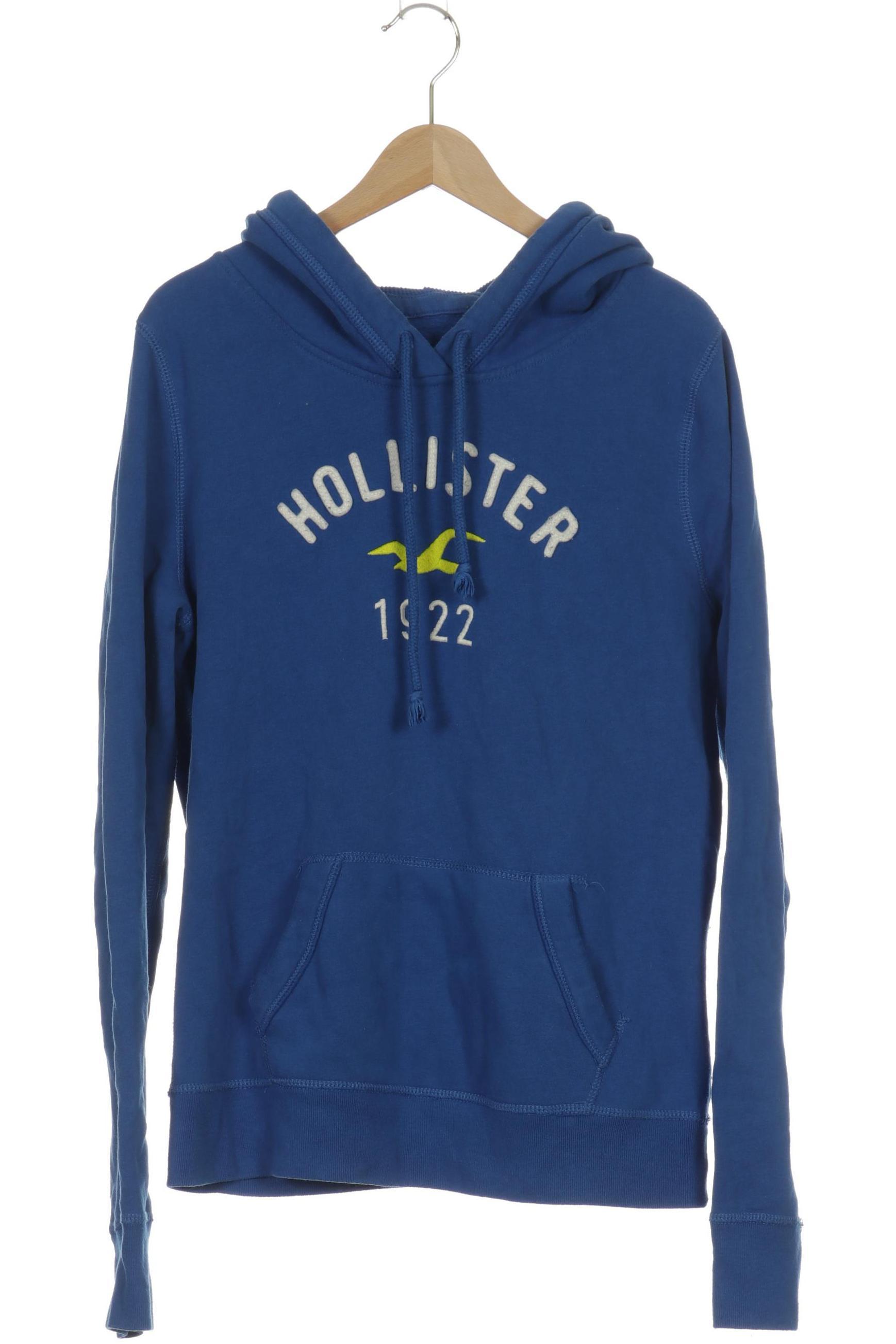 

Hollister Damen Kapuzenpullover, blau, Gr.