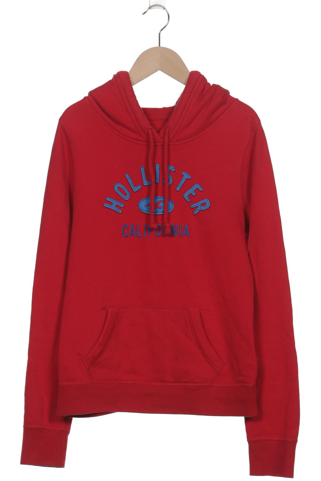 

Hollister Damen Kapuzenpullover, rot, Gr. 38