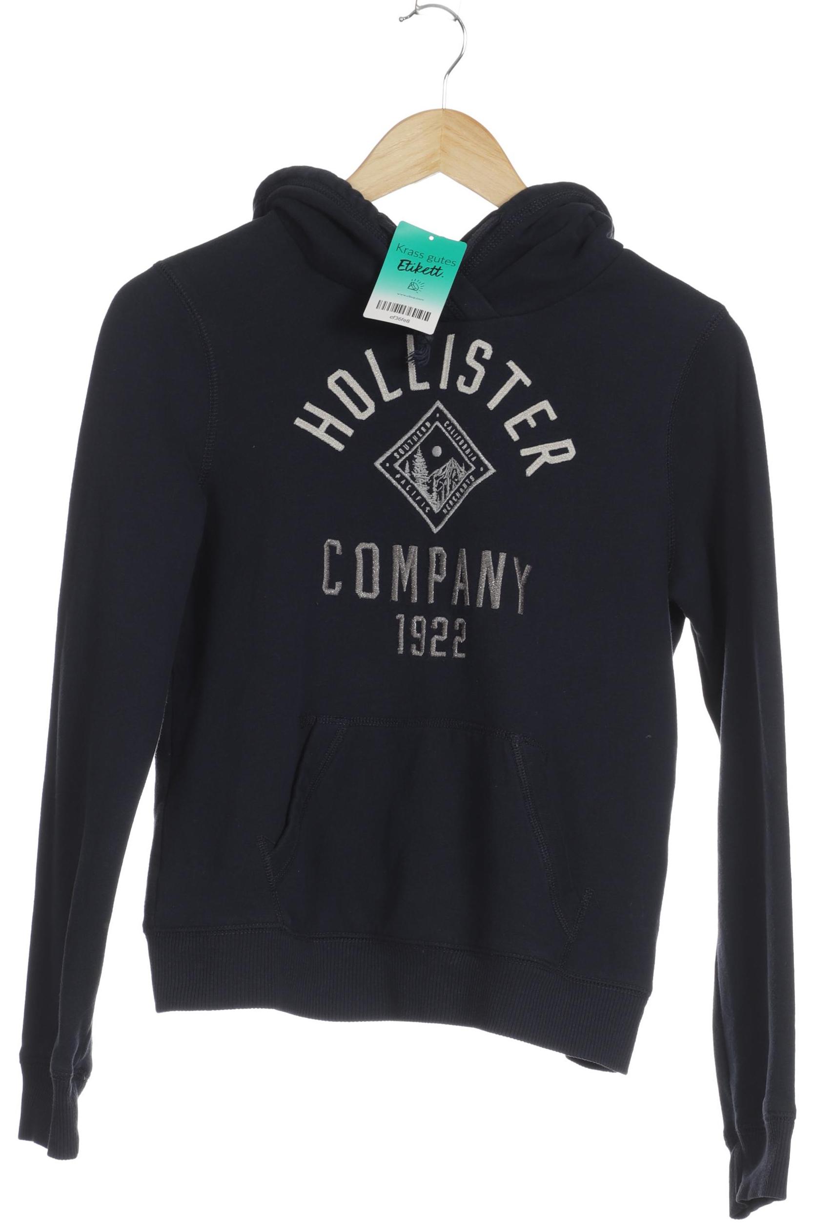 

Hollister Damen Kapuzenpullover, blau, Gr. 38