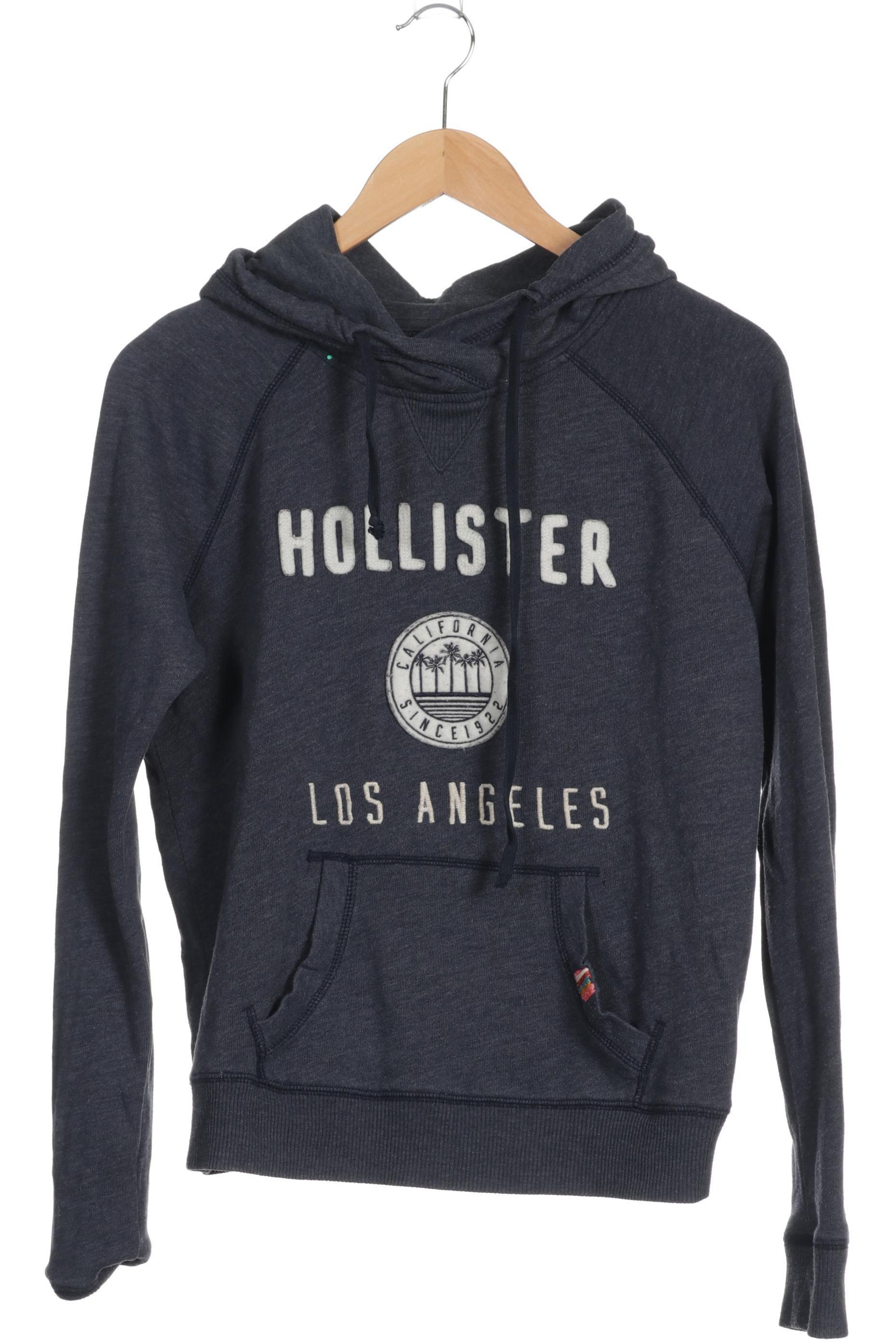 

Hollister Damen Kapuzenpullover, blau, Gr.
