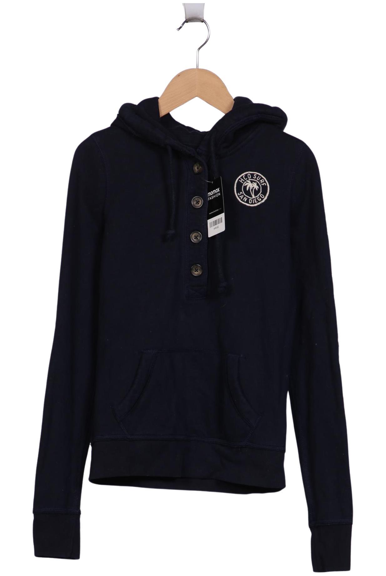 

Hollister Damen Kapuzenpullover, marineblau, Gr. 36