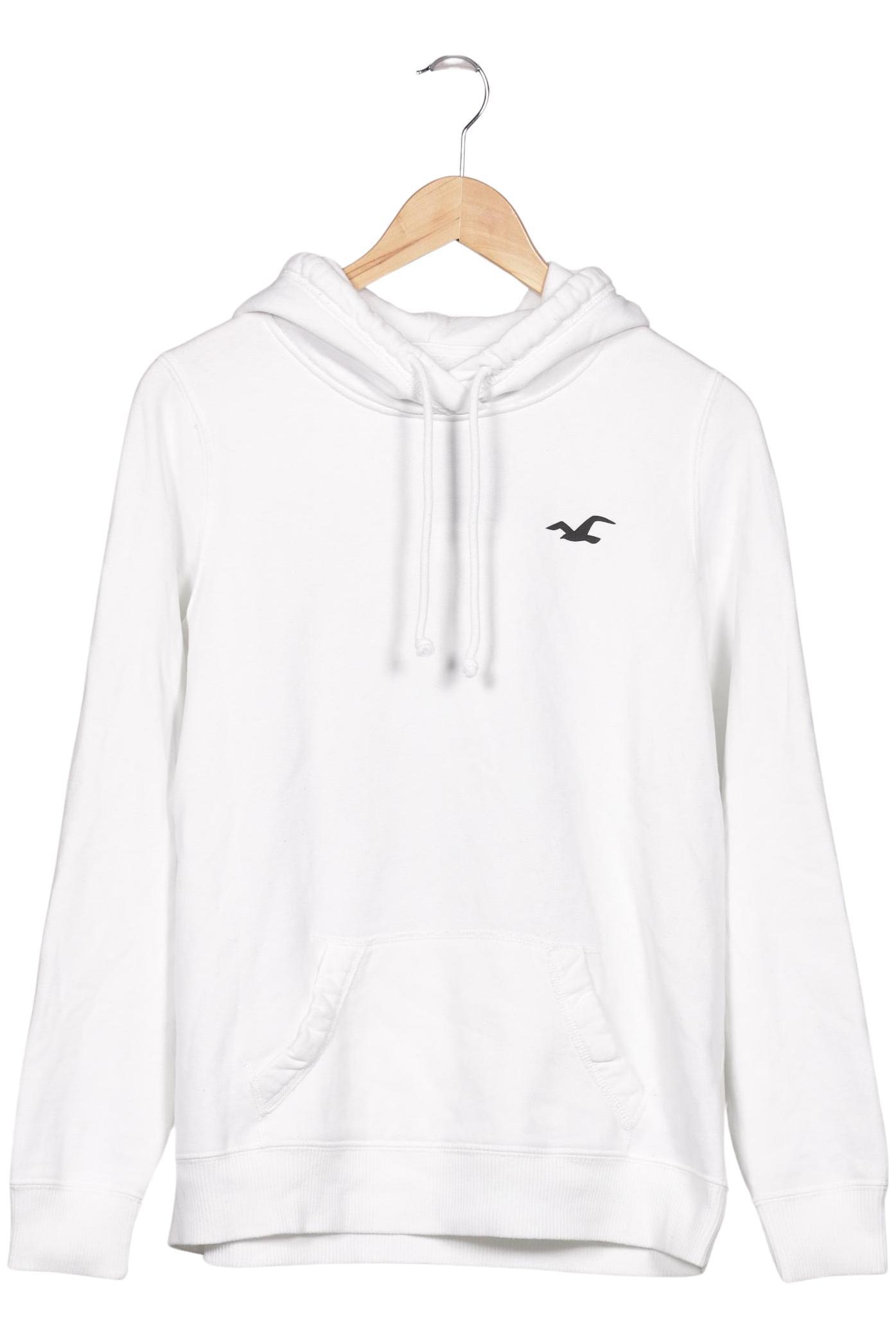 

Hollister Damen Kapuzenpullover, weiß, Gr. 38