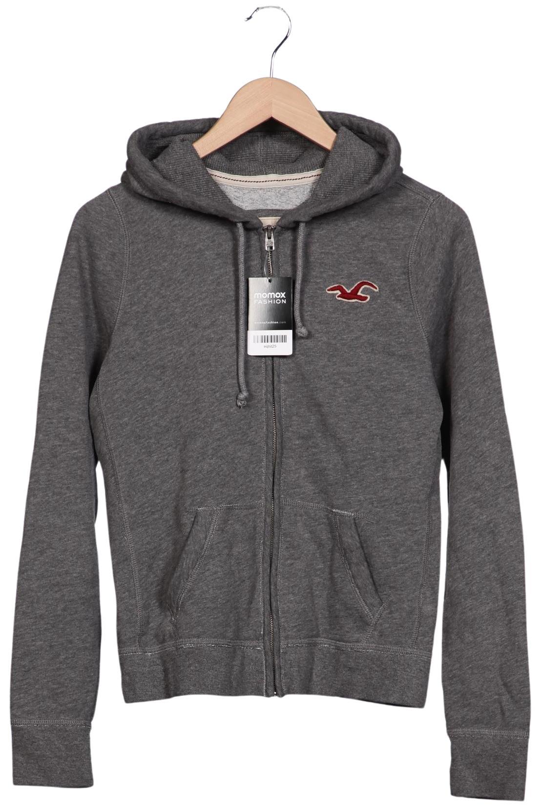 

Hollister Damen Kapuzenpullover, grau, Gr. 42