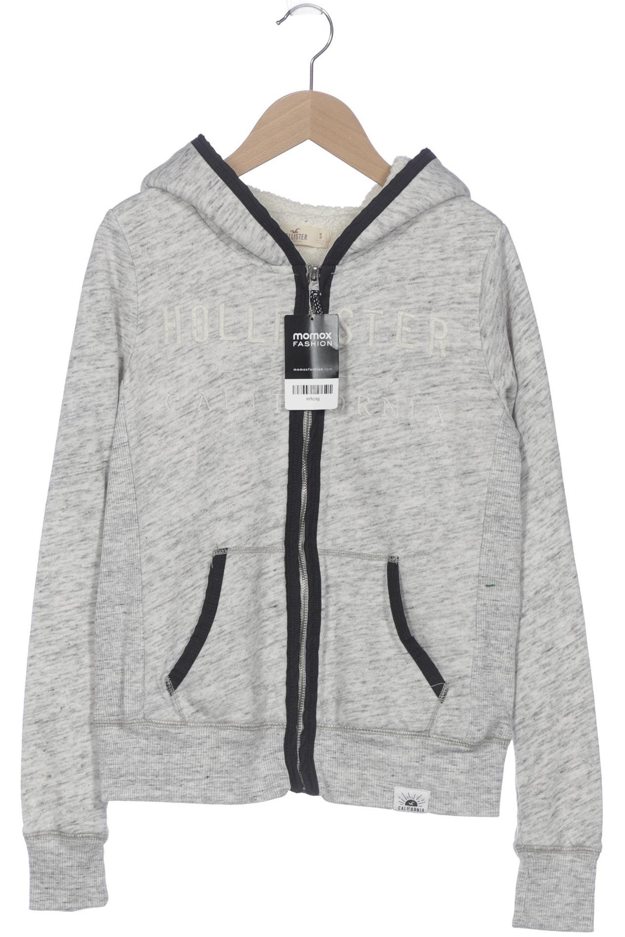

Hollister Damen Kapuzenpullover, grau, Gr. 36