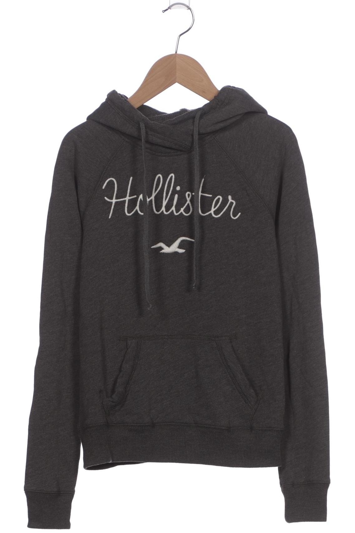 

Hollister Damen Kapuzenpullover, grau, Gr. 34