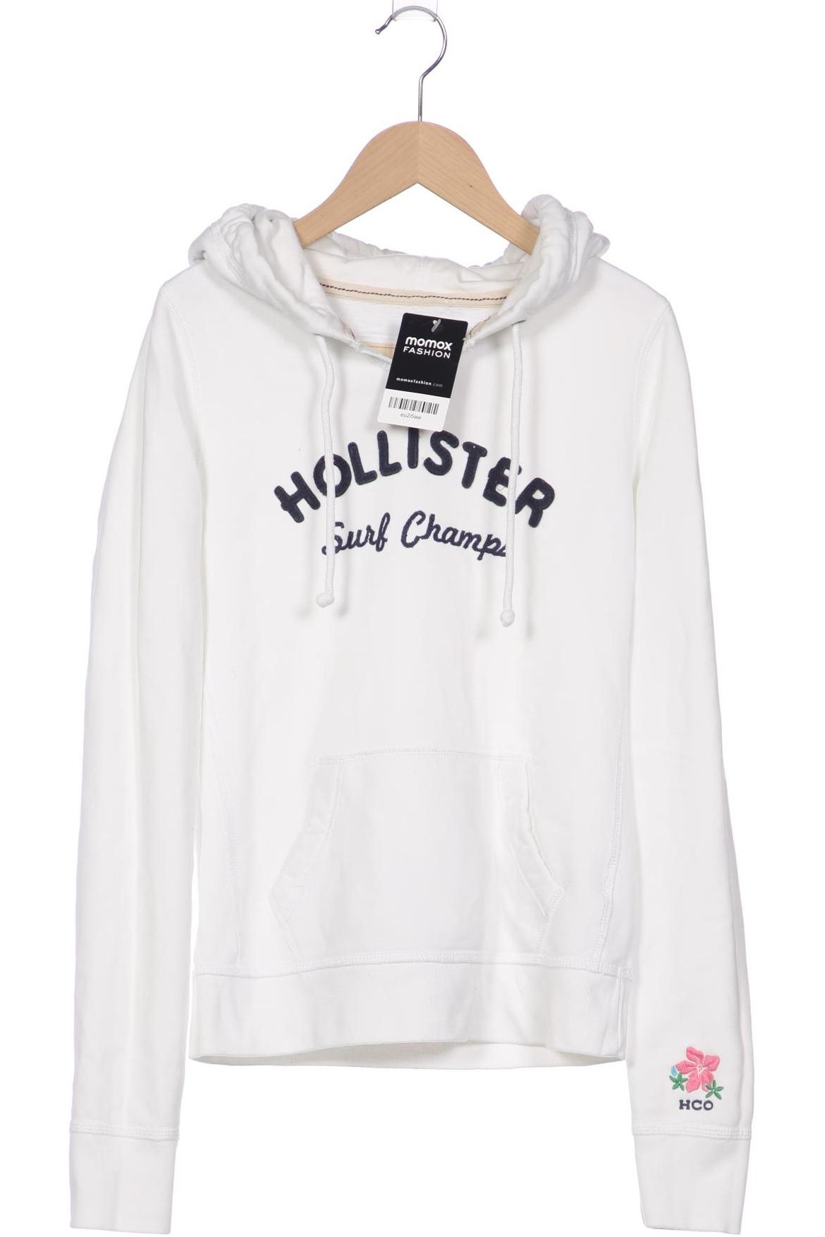 

Hollister Damen Kapuzenpullover, weiß, Gr. 38