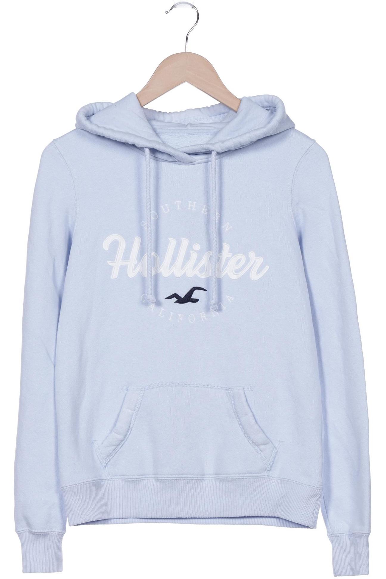 

Hollister Damen Kapuzenpullover, hellblau, Gr. 34