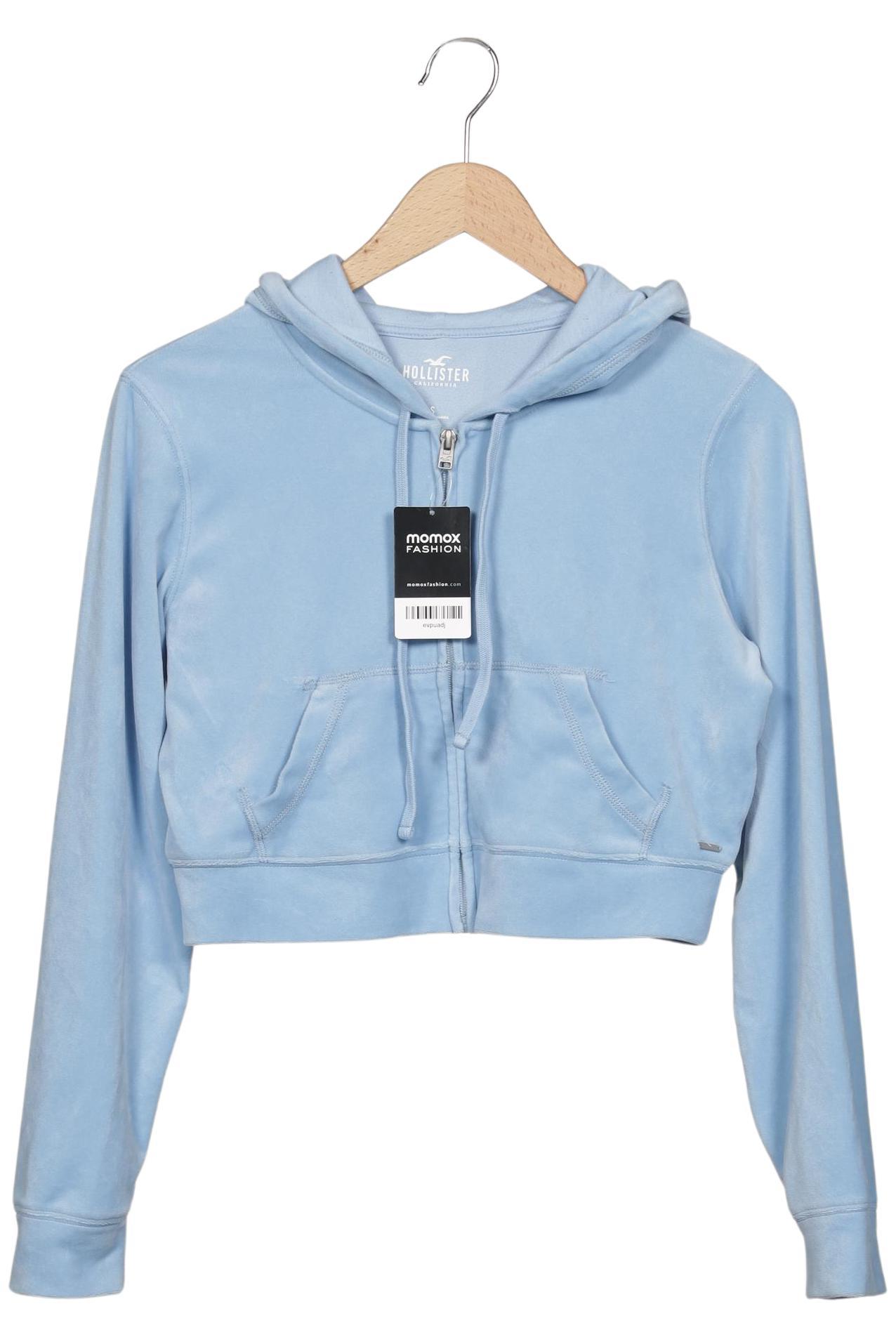 

Hollister Damen Kapuzenpullover, hellblau, Gr. 36