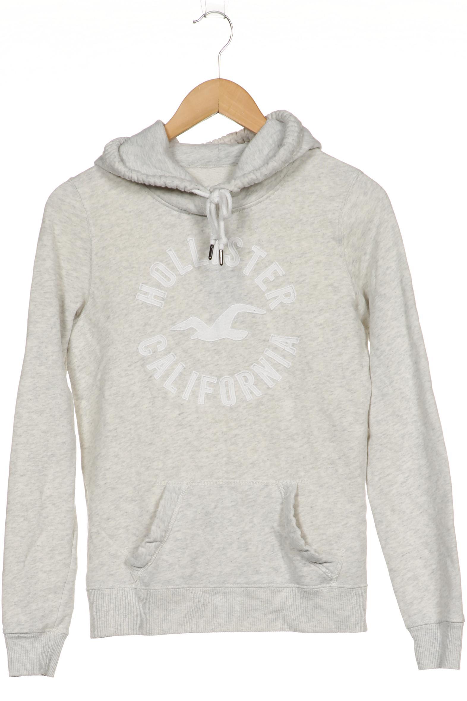 

Hollister Damen Kapuzenpullover, grau, Gr. 34