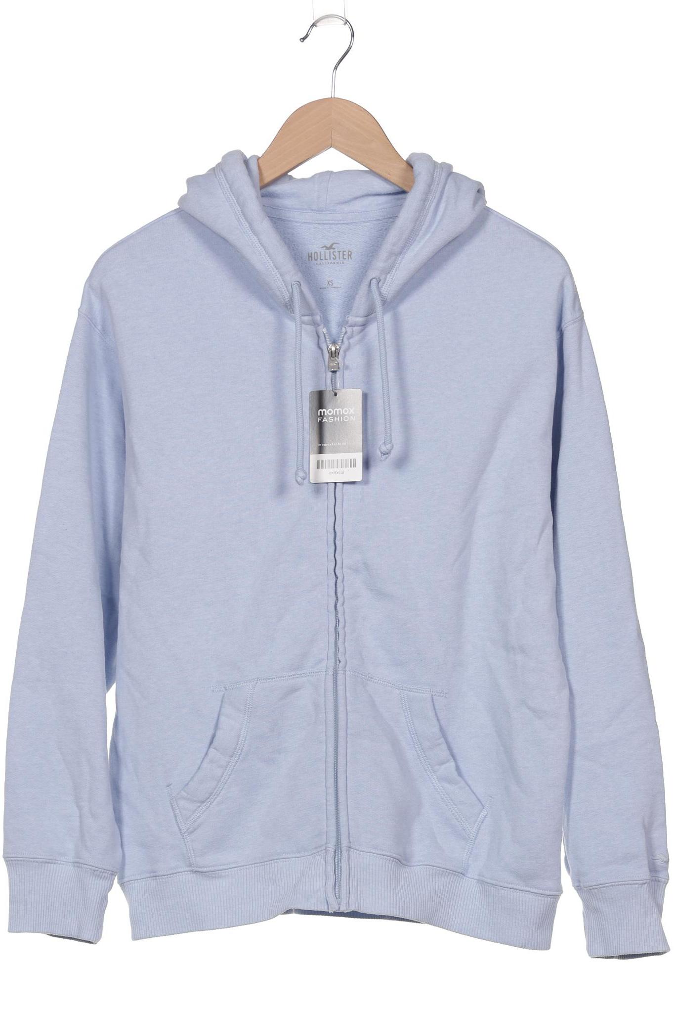 

Hollister Damen Kapuzenpullover, blau, Gr. 34