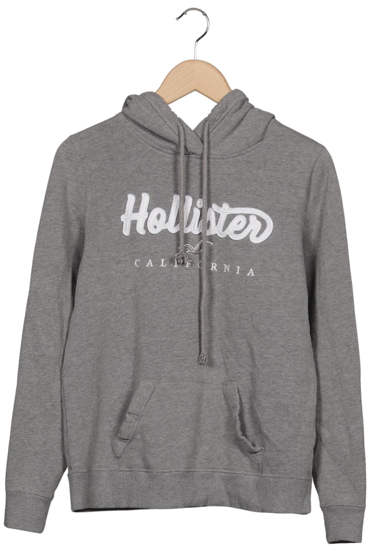 

Hollister Damen Kapuzenpullover, grau, Gr. 38