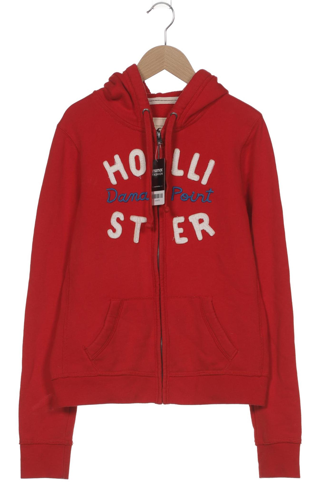 

Hollister Damen Kapuzenpullover, rot, Gr. 42