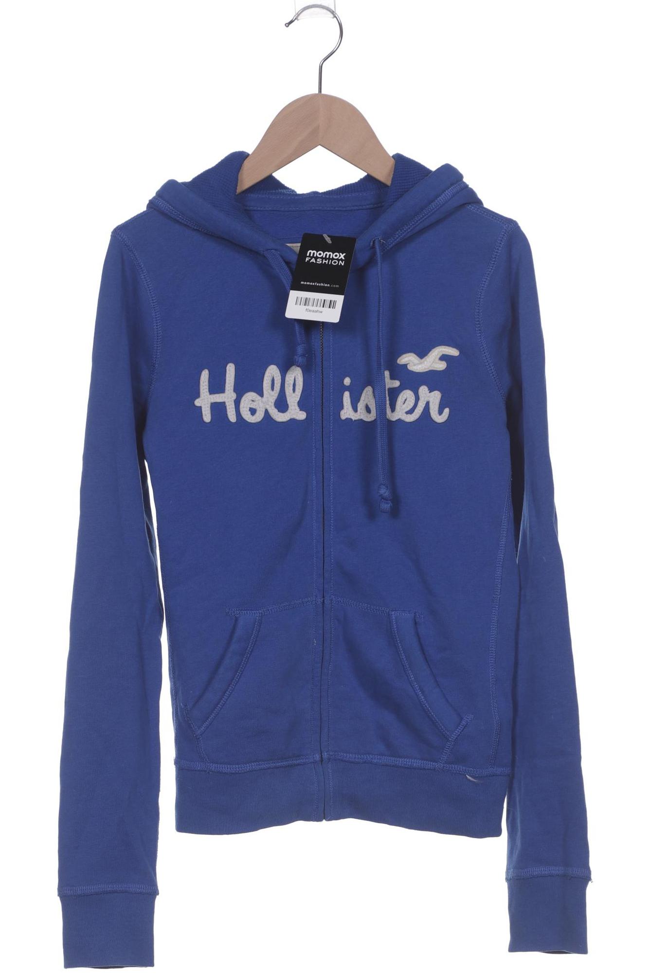 

Hollister Damen Kapuzenpullover, blau, Gr. 36