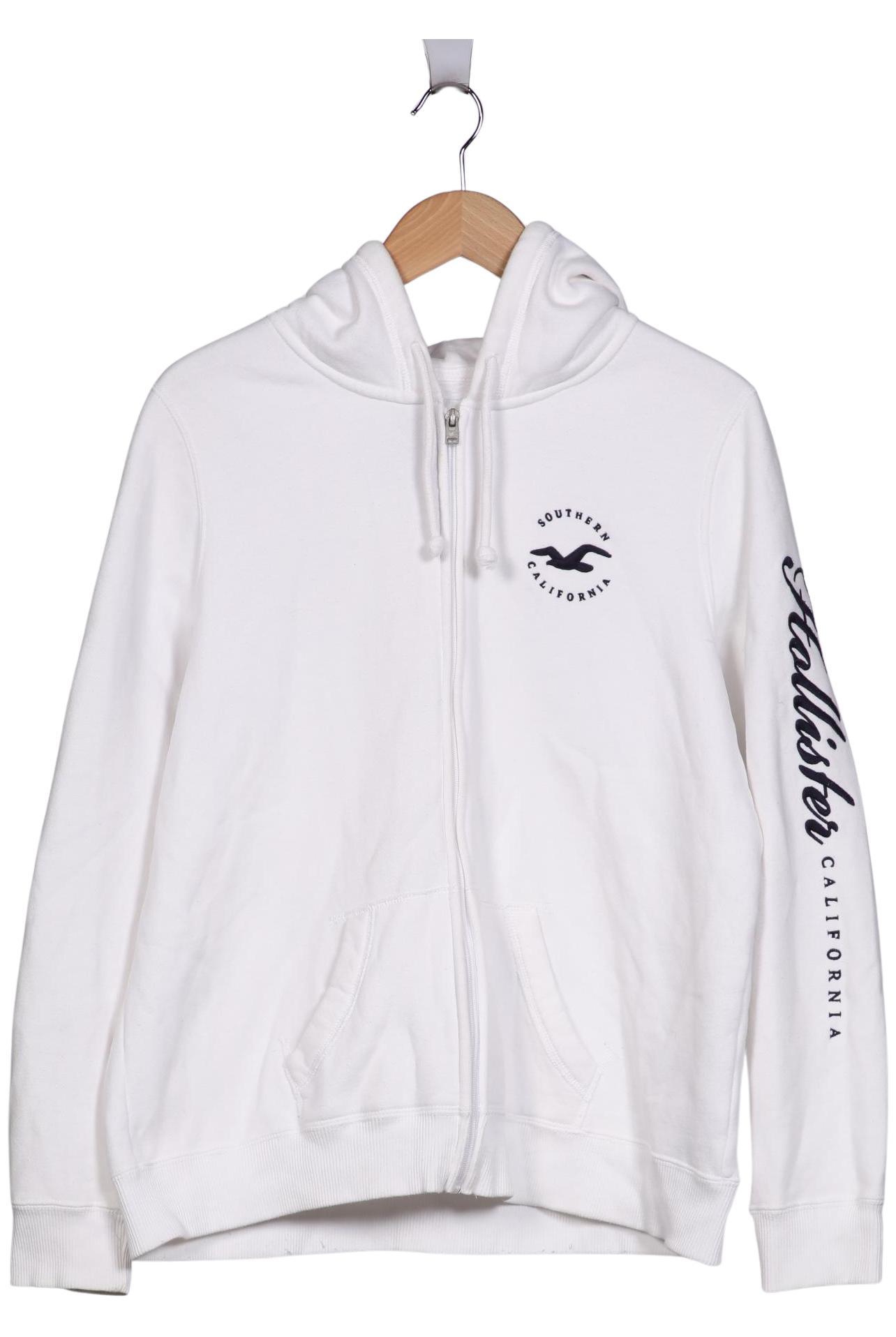 

Hollister Damen Kapuzenpullover, weiß, Gr. 44