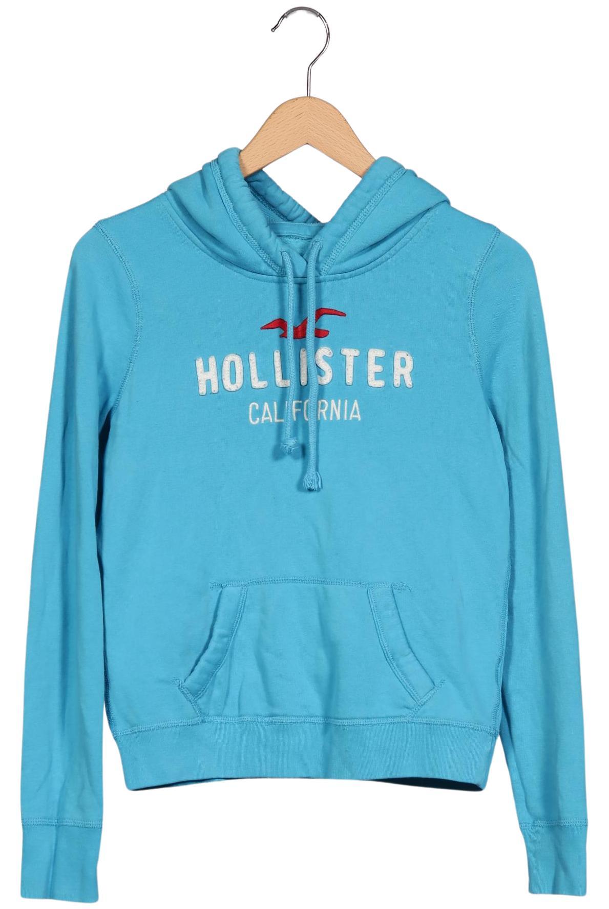 

Hollister Damen Kapuzenpullover, hellblau, Gr. 38