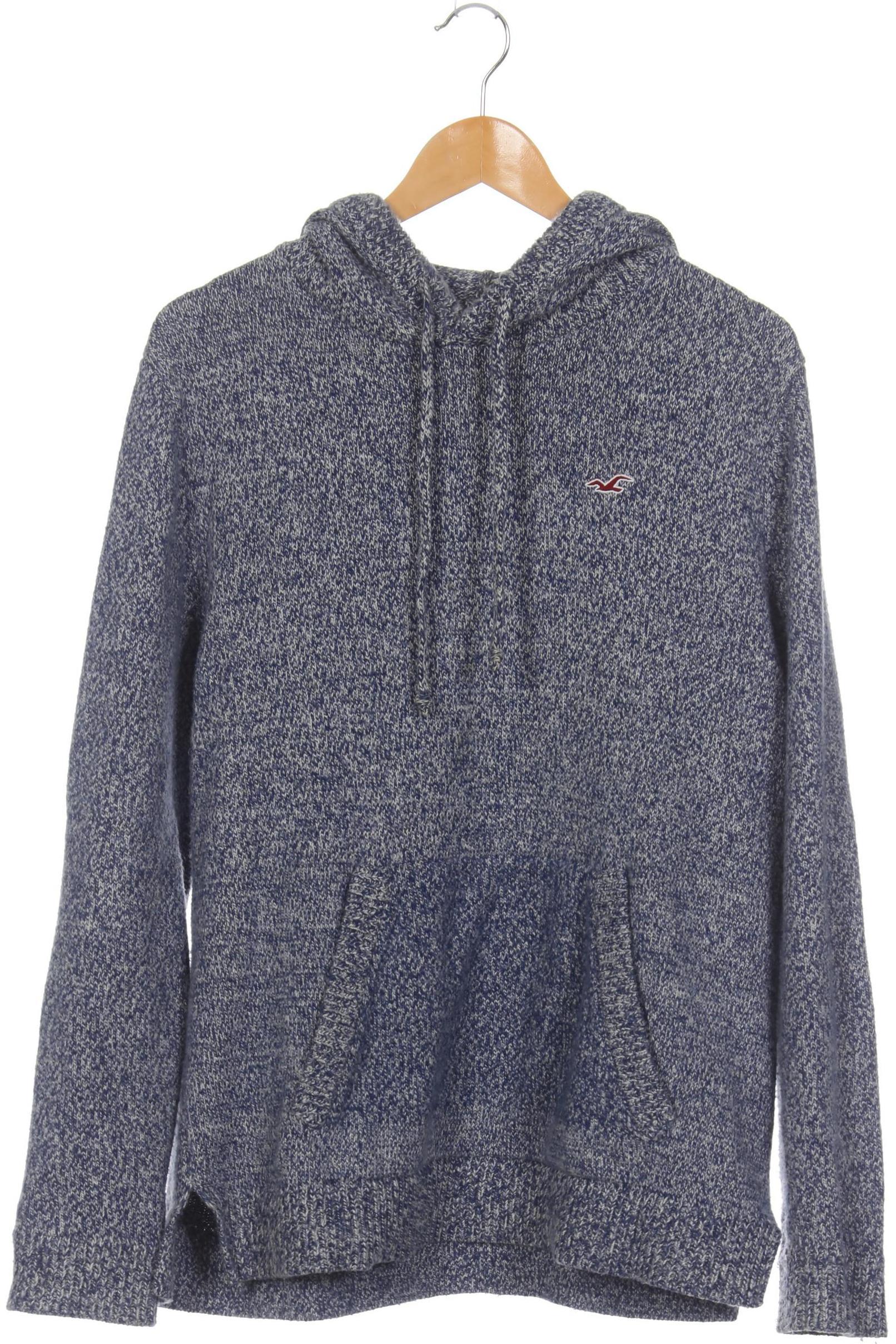 

Hollister Damen Kapuzenpullover, blau, Gr.